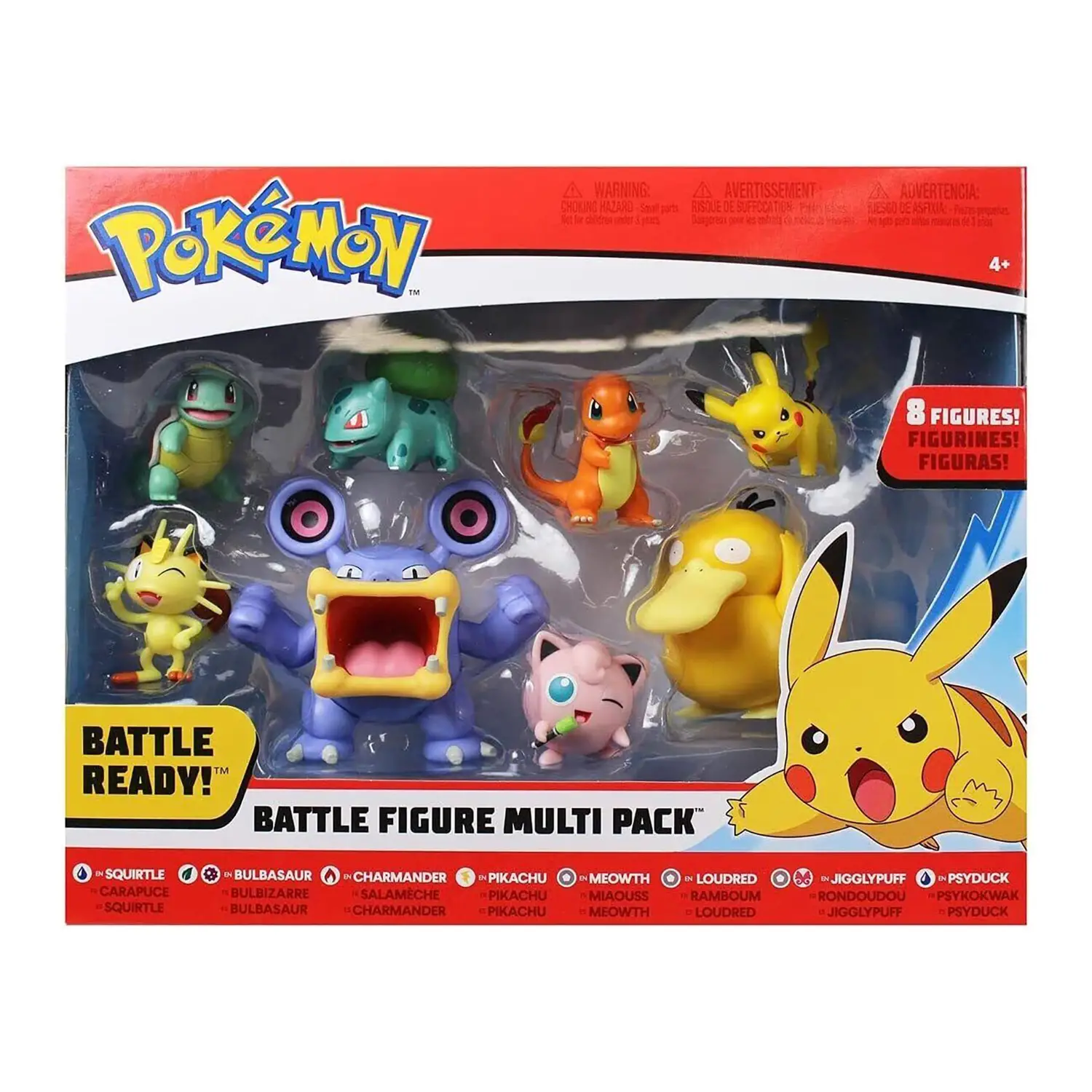 Pokemon Confezione Deluxe 8 Personaggi Assortiti - action figures ed accessori