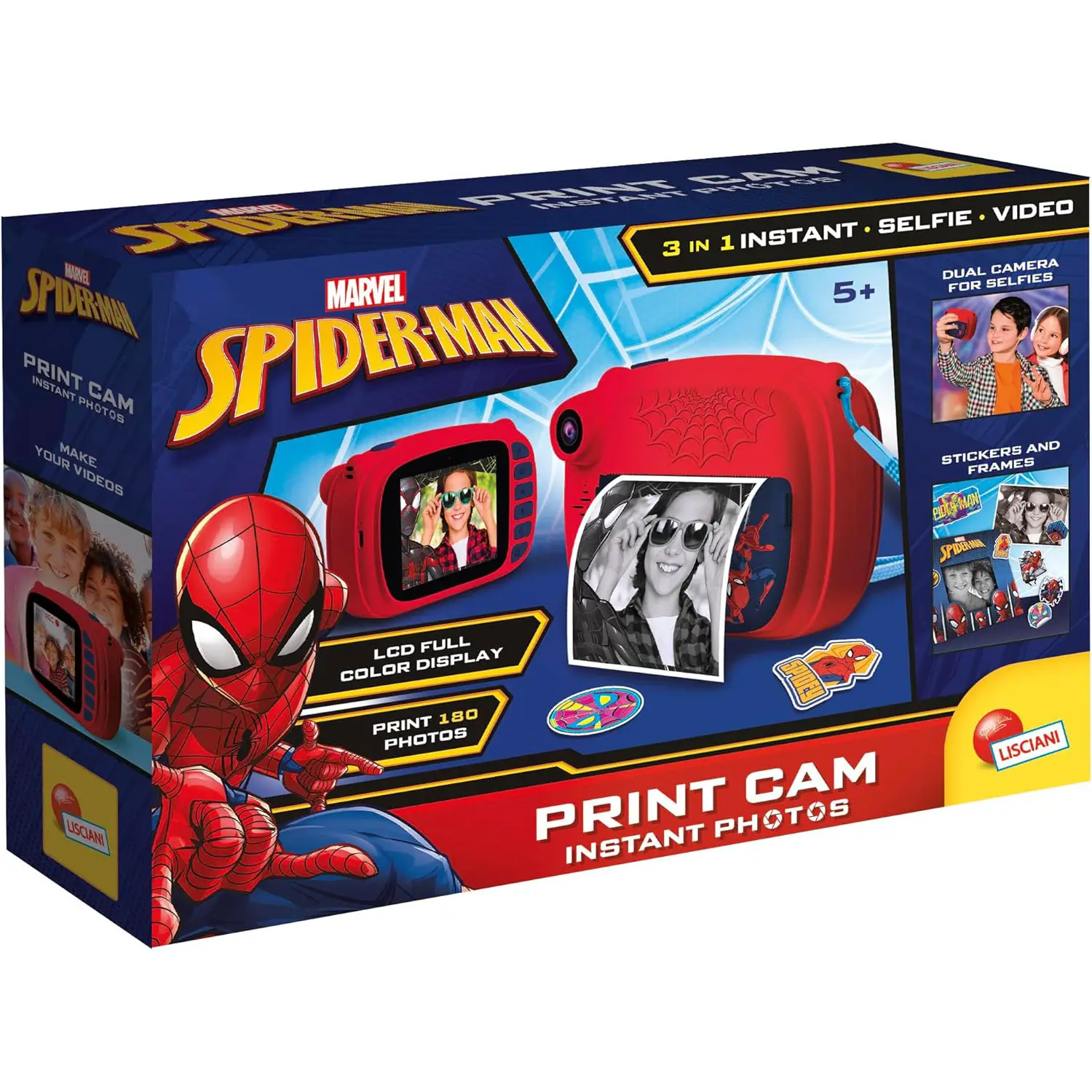 Lisciani Spider-Man Print Cam - giochi elettronici