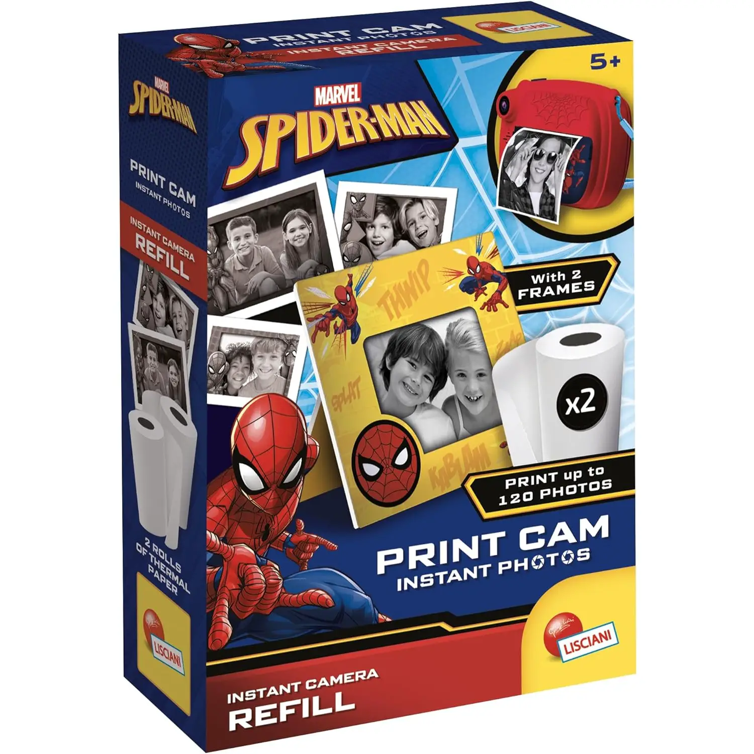 Lisciani Spider-Man Print Cam Refill - giochi elettronici