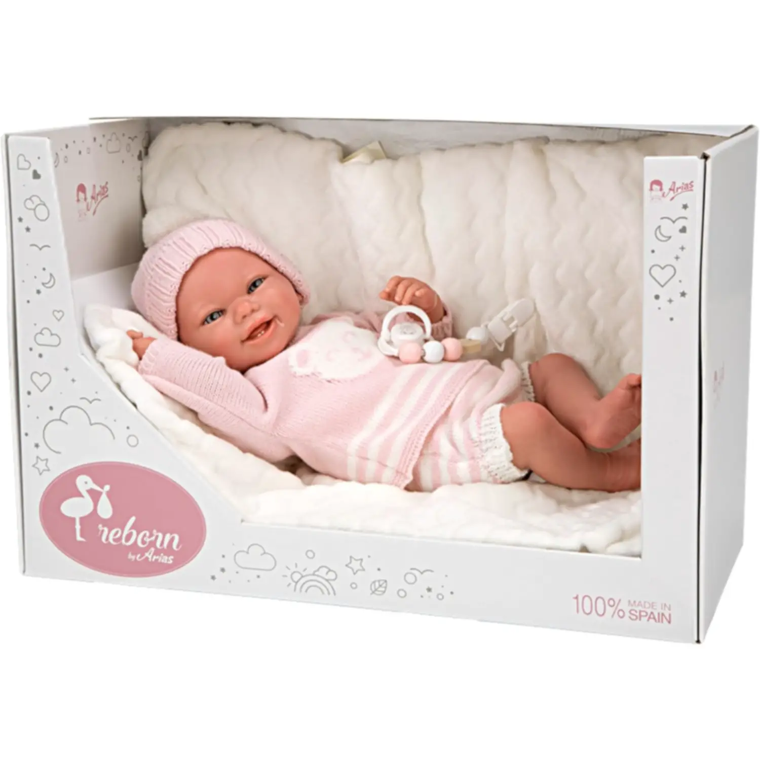 Bambola Arias Reborn 40 cm Licia - Bambole e accessori