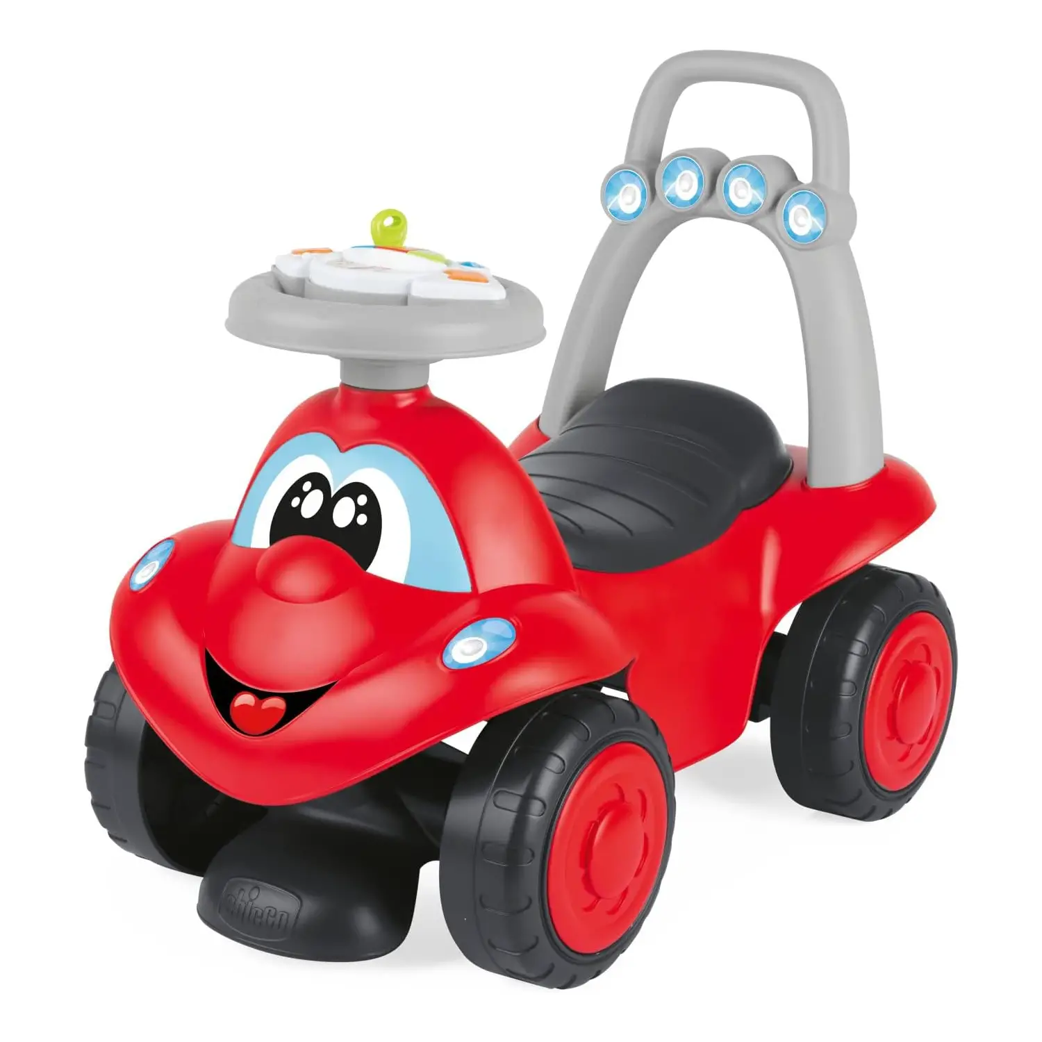 Chicco Billy Walk&Ride Rosso Primi Passi Cavalcabile 2in1 - Primi movimenti