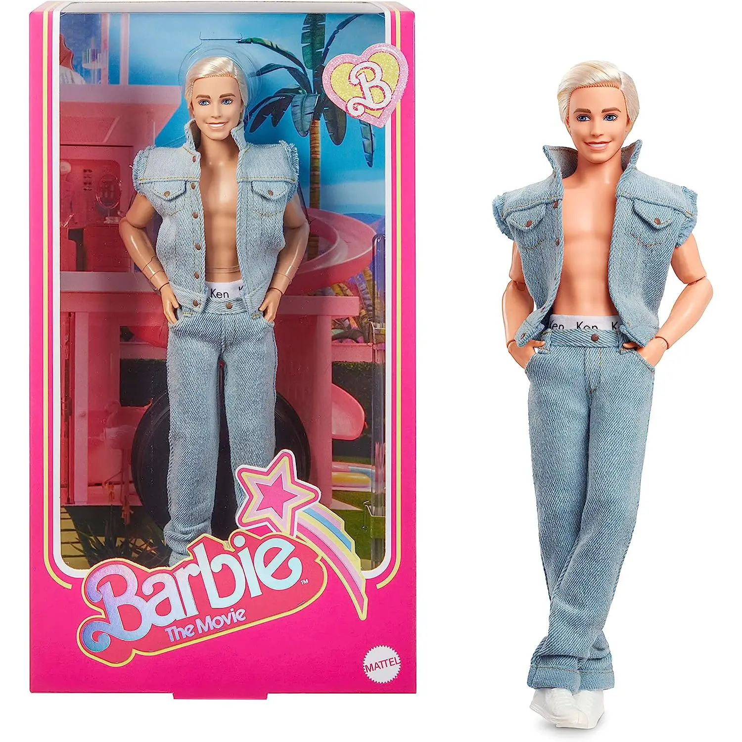 Barbie The Movie - Ken Denim Hrf27 - collezionabili bambina