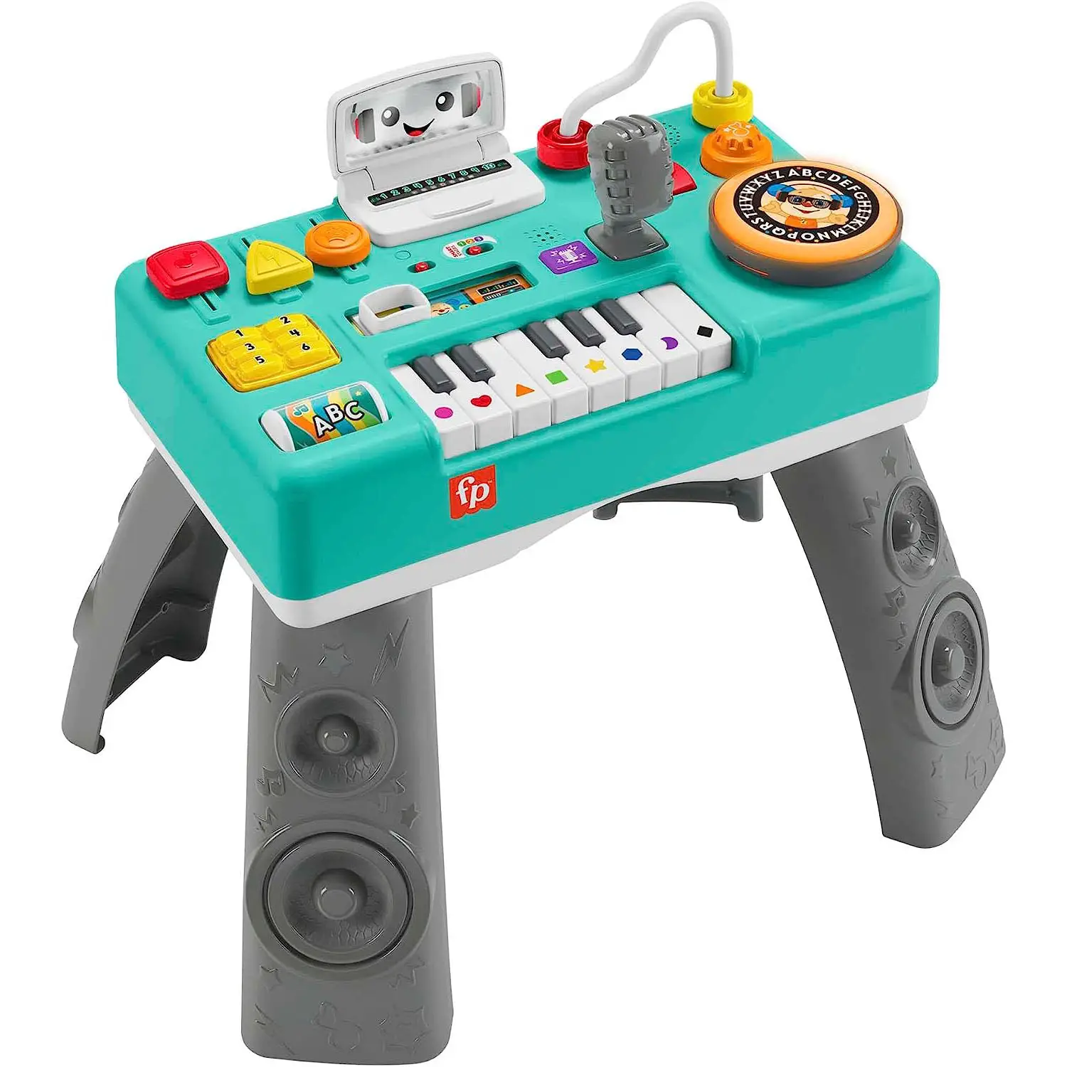 Fisher Price Remix Hrb60 Tavolino Dj Musica & - Primi giochi
