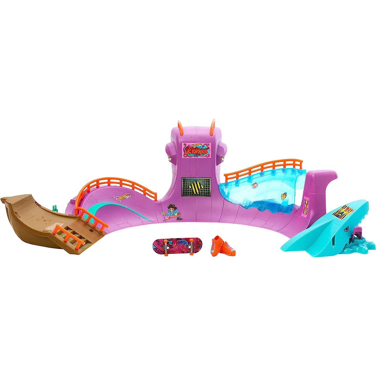 Hot Wheels Skate Octopark Set Skatepark della Piovra HMK01 - modellini