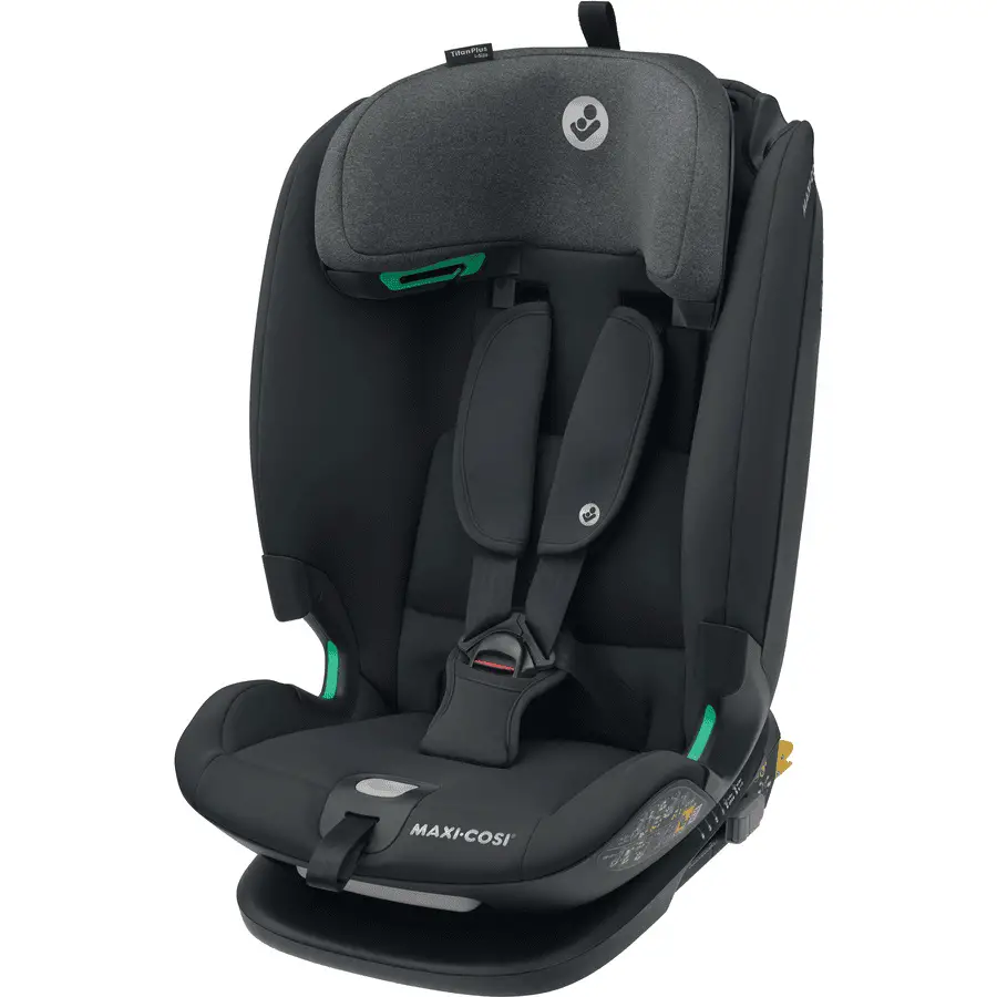 Maxi-Cosi Seggiolino Auto Titan Plus i-Size Authentic Graphite - bambini 76-150 cm (15m-12anni)