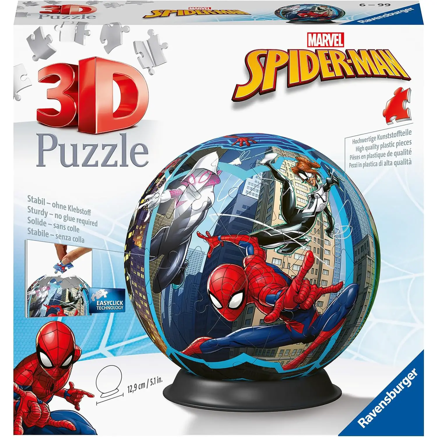 Puzzle 3d Ball Spiderman - puzzle 3d