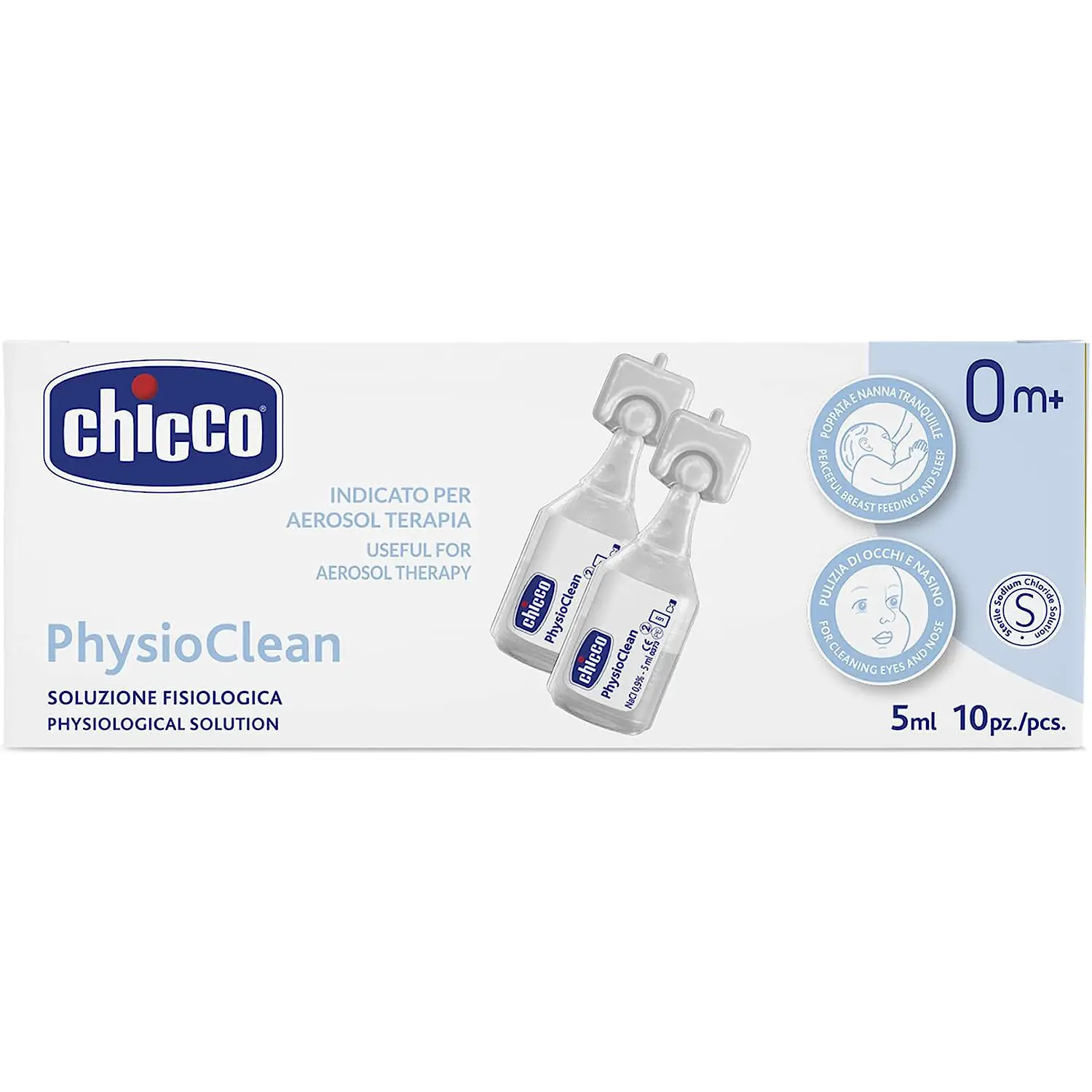 Soluzione Fisiologica Physioclean 5 Ml 10 Pezzi - igiene