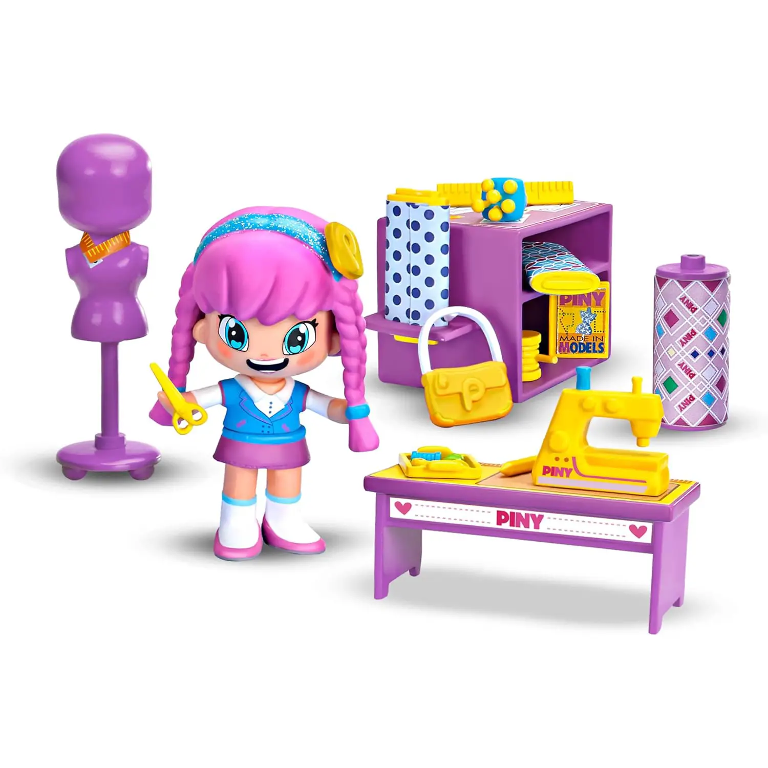 Pinypon PINY Classrooms Piny Michelle, Fashion - collezionabili bambina