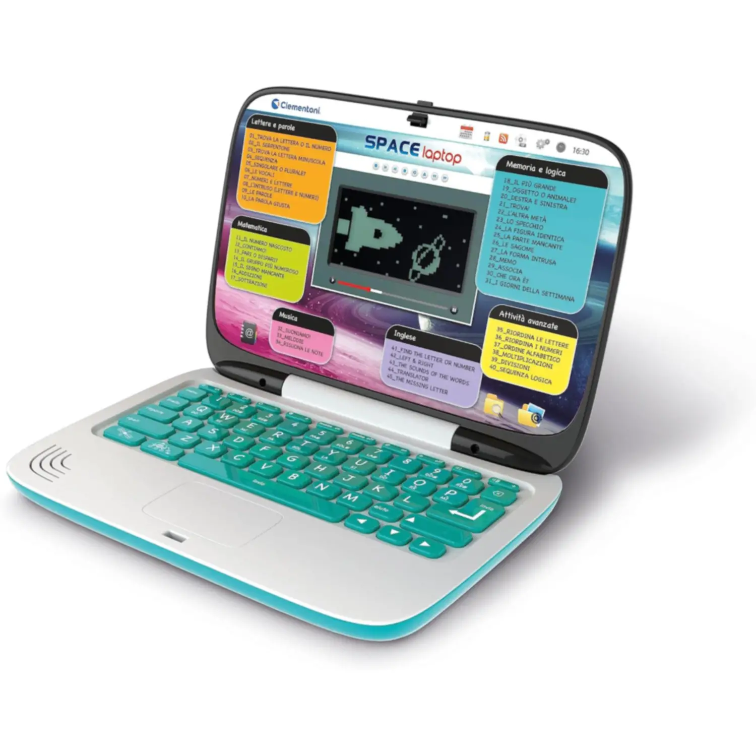 Computer Kid Space Laptop - giochi elettronici