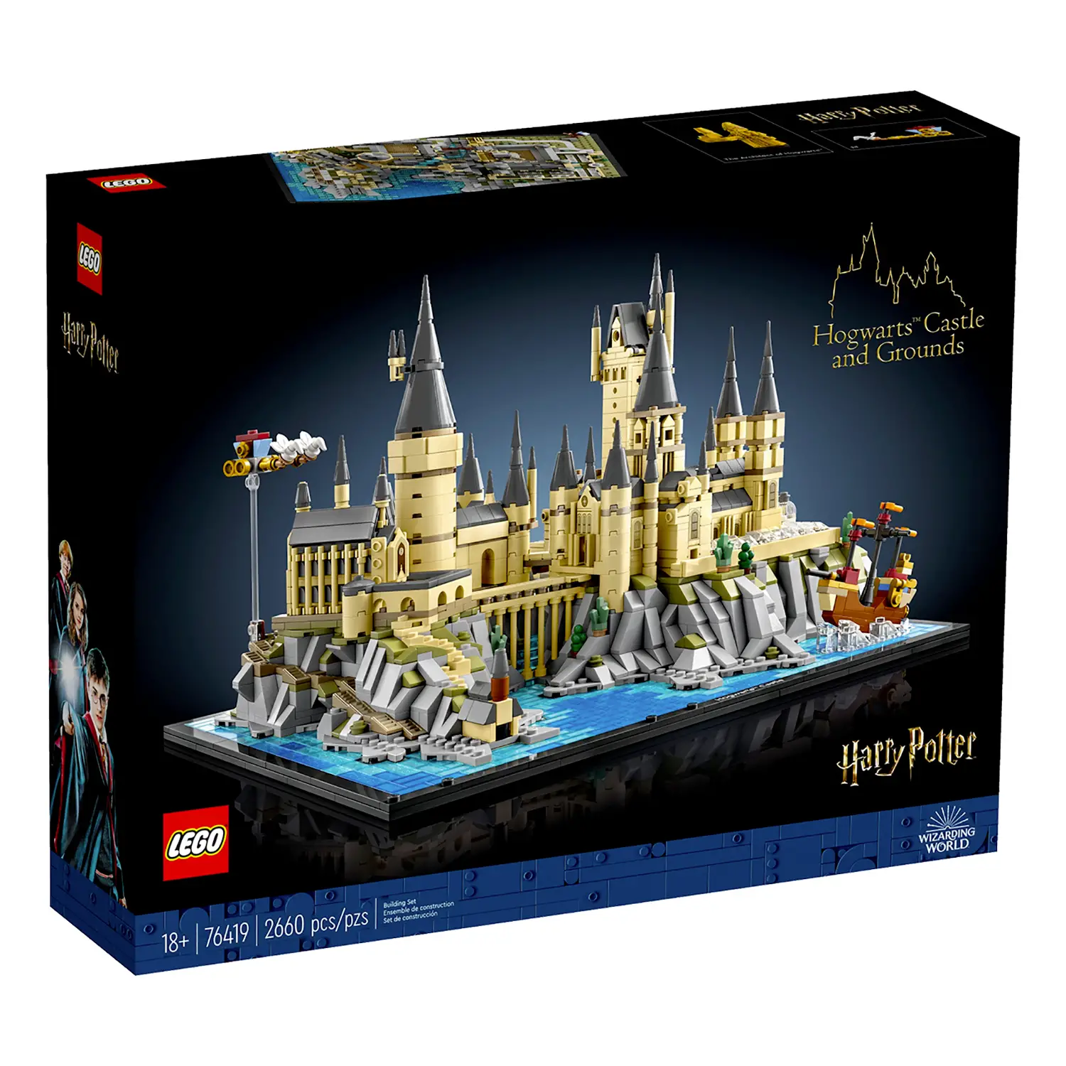 Lego Harry Potter - Castello e parco di Hogwarts 76419 - lego