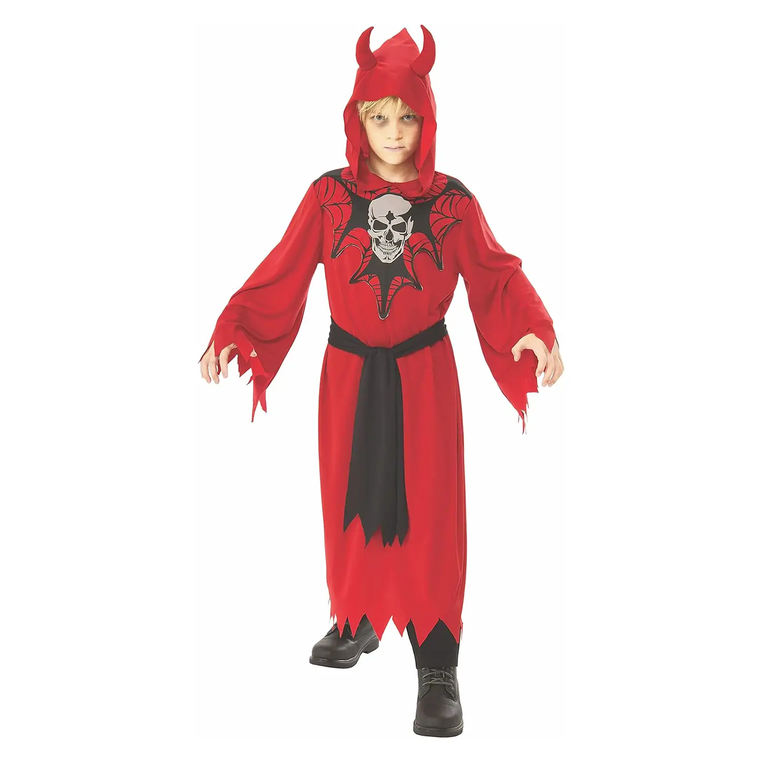 Costume Diavolo Giustiziere per Bambini - Taglia L - 8/10 anni - Abiti halloween