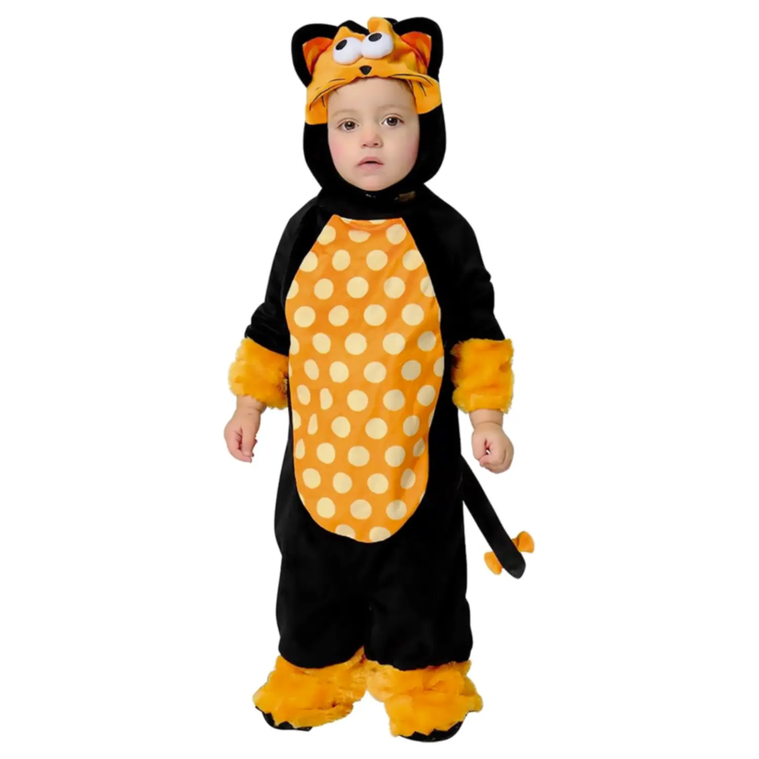 Costume Mostro Kit-Cat - Taglia Toddler - 1/2 anni - Abiti halloween