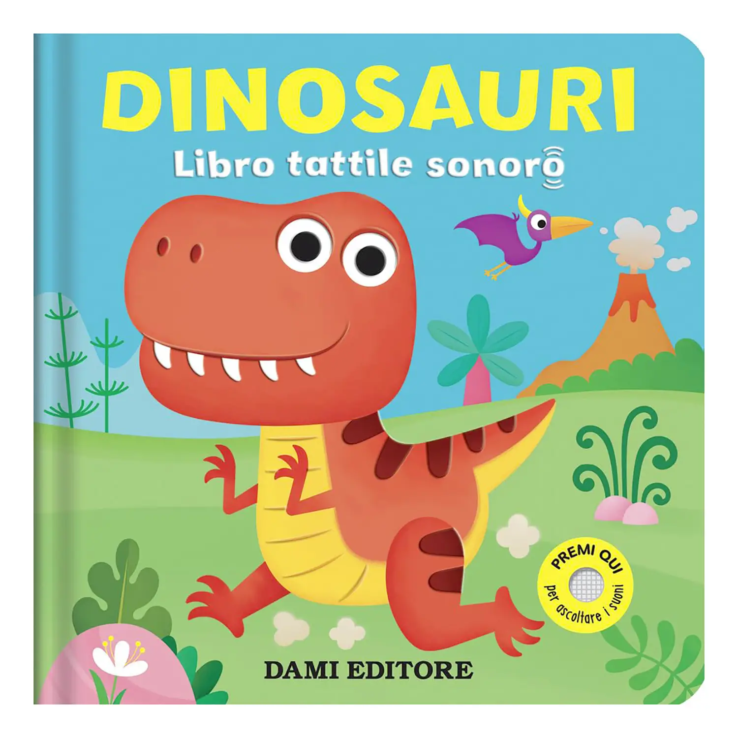 Libri Tattili Sonori - Dinosauri - Prima biblioteca