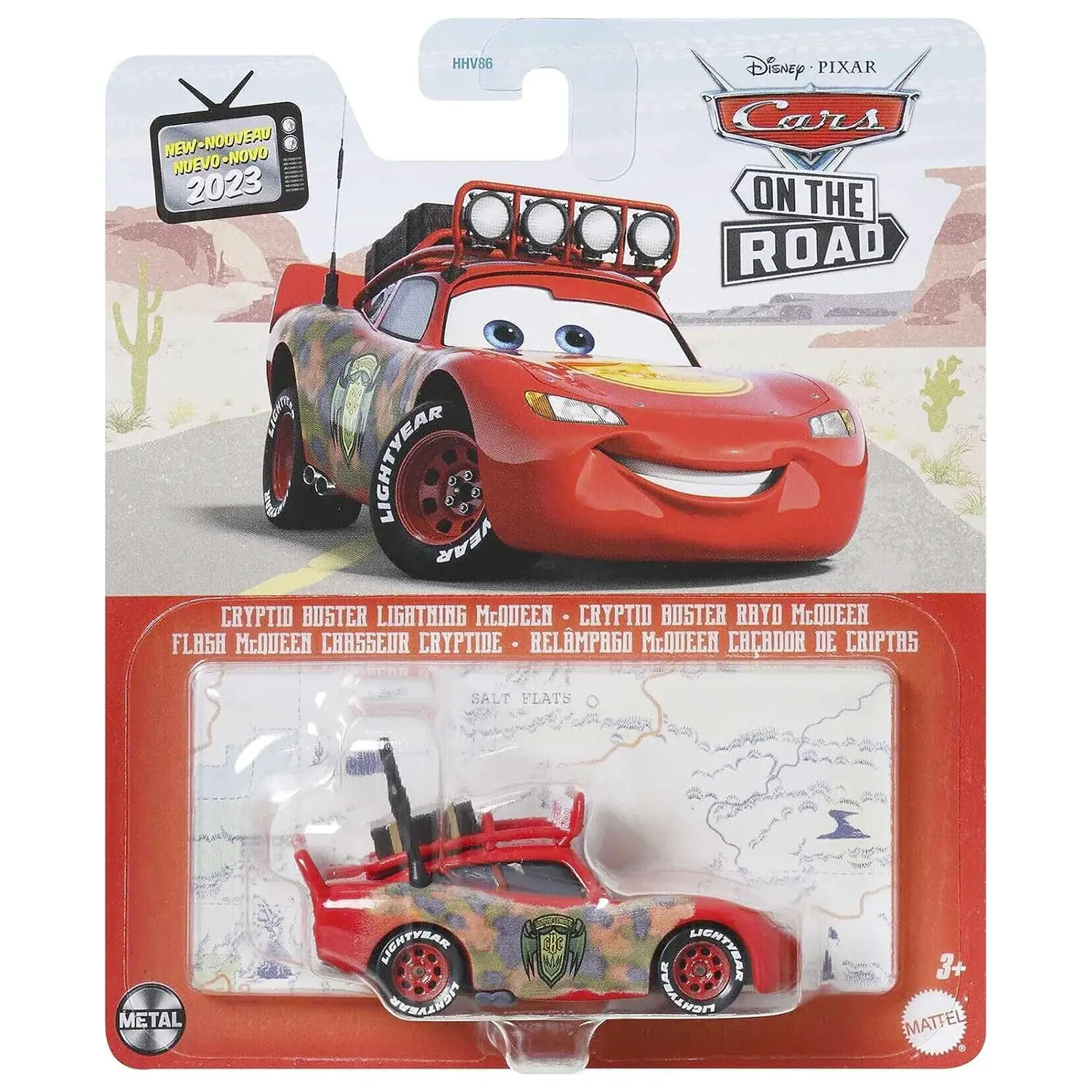 Cars Personaggio 1:55 Cryptid Buster Lightning Mcqueen Hky29 - modellini