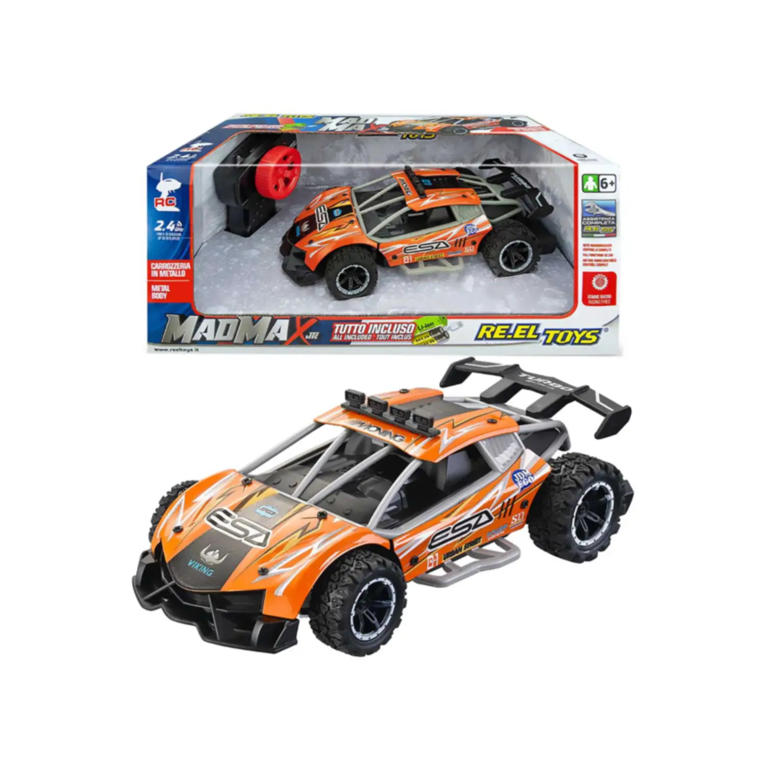 Mad Max Junior Auto R/C Scala 1:24 - Macchina Telecomandata di Alta Qualità - radiocomandi