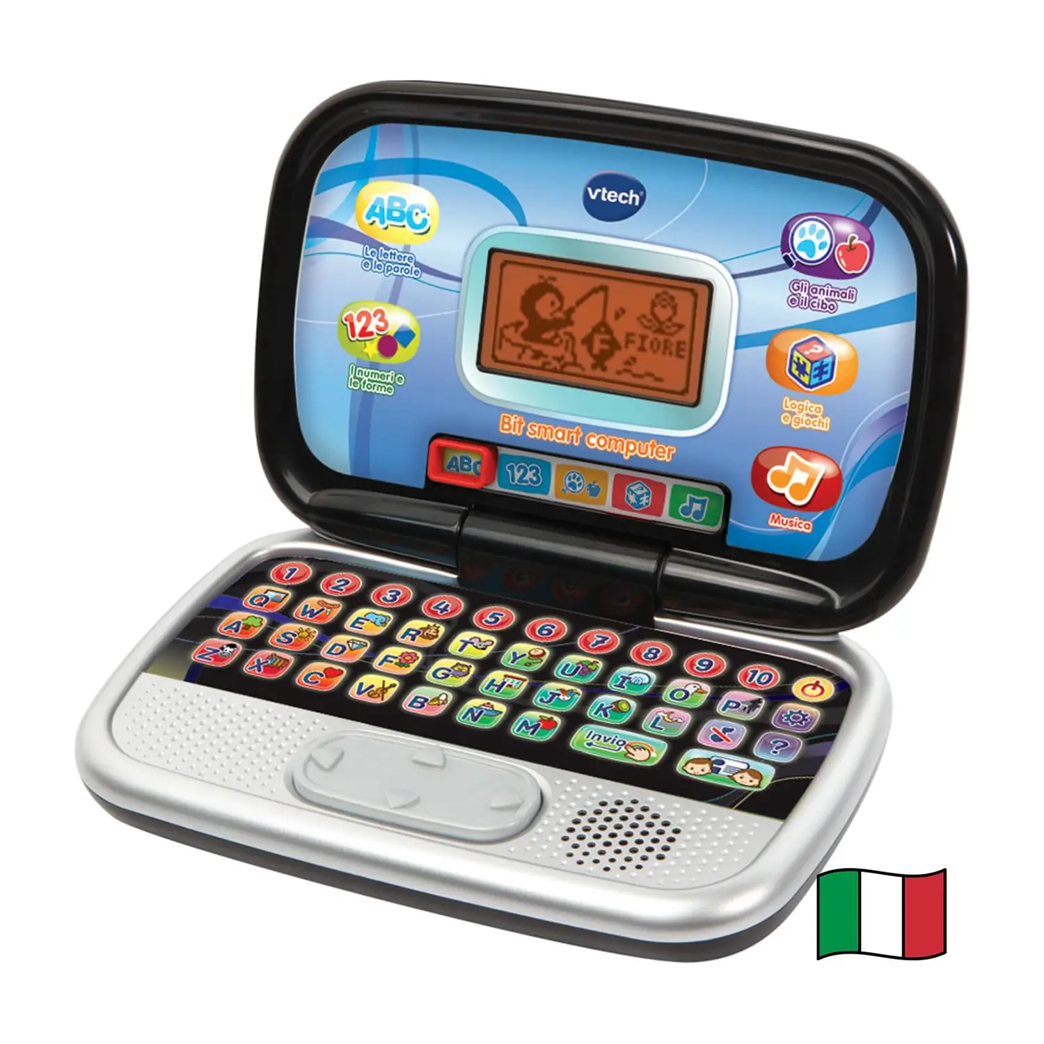 Bit Smart, Computer Interattivo per Bambini, con Mouse ed Effetti LuminosI - giochi elettronici