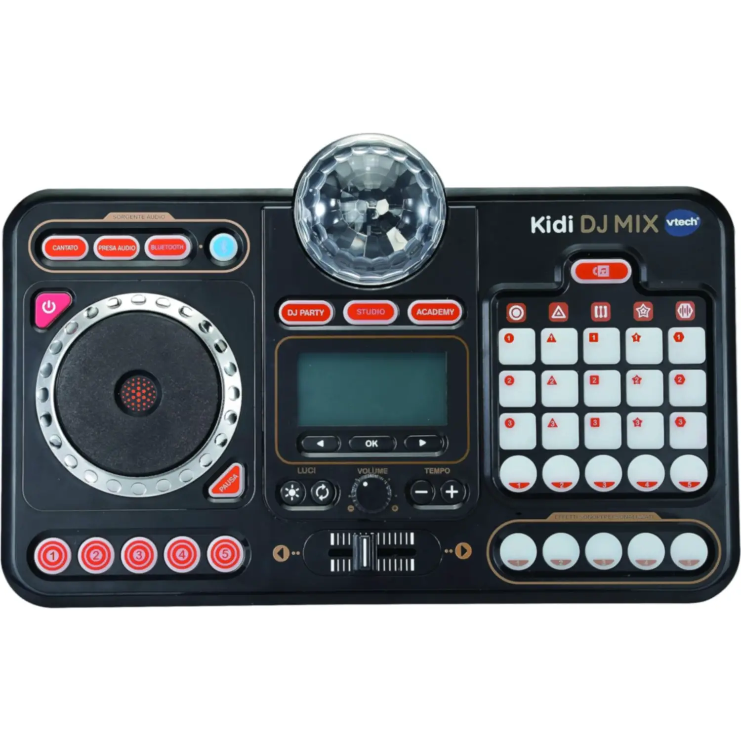 Kidistar Dj Mixer, Console da DJ per Bambini, Effetti Luminosi da Concerto - giochi elettronici