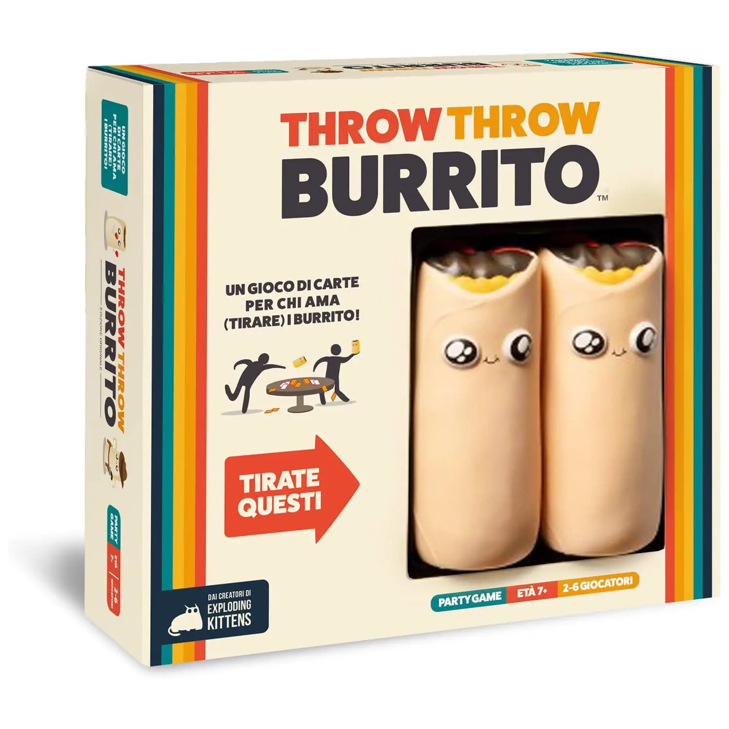 Throw Throw Burrito – Il Gioco da Tavolo Più Divertente e Morbido di Sempre! - Giochi di società