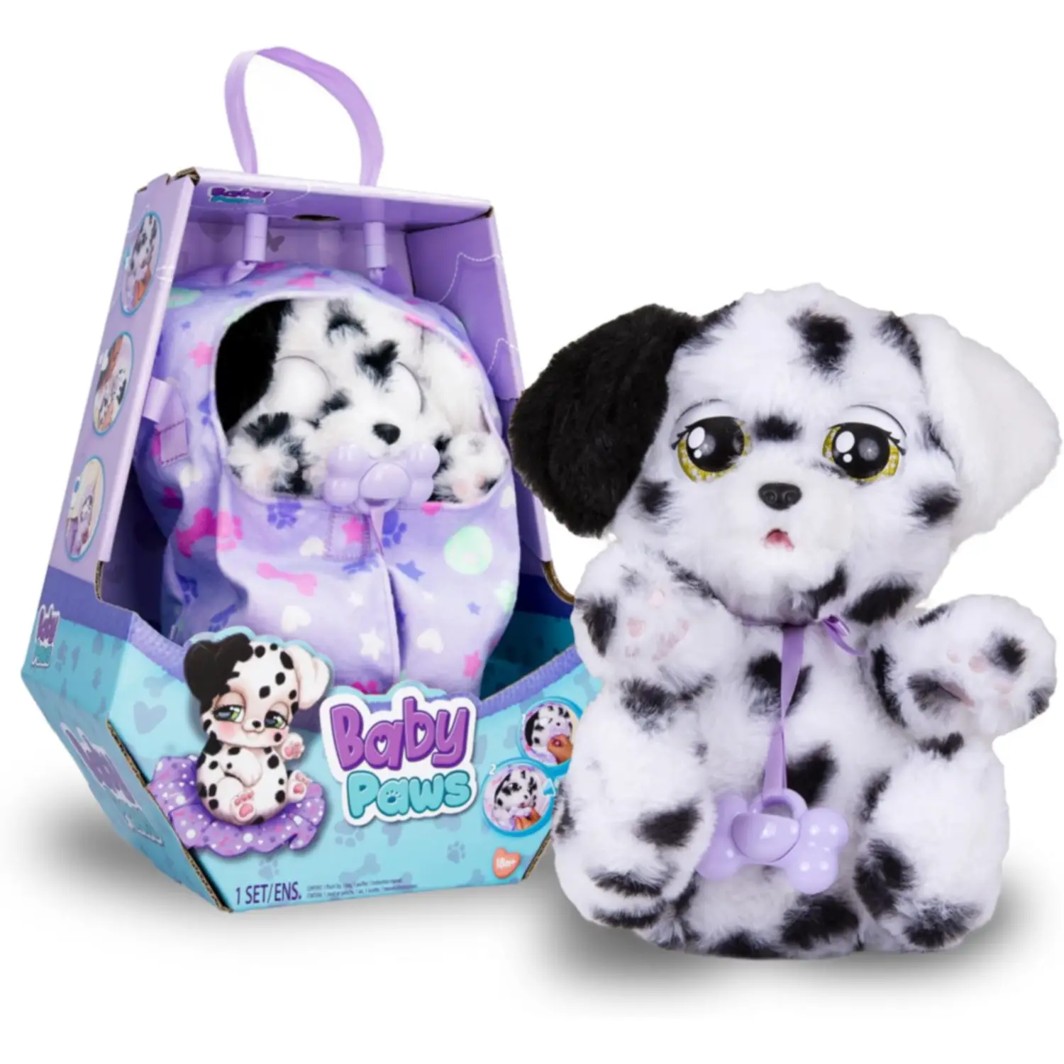 Baby Paws - Dalmata Peluche Interattivo - peluches 0/36 mesi