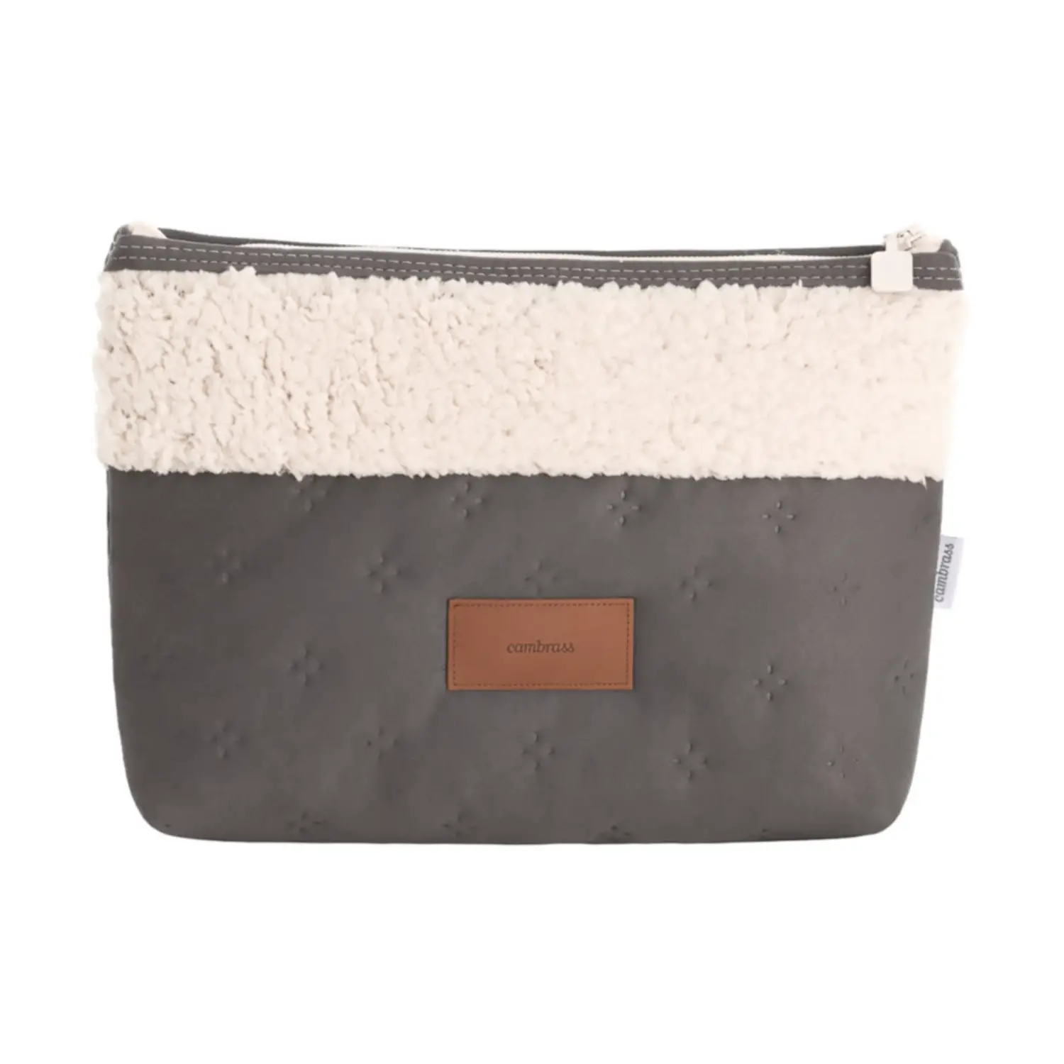Borsa Bagno Soft Winter Grau 6x28x20 Cm - borse e zaini