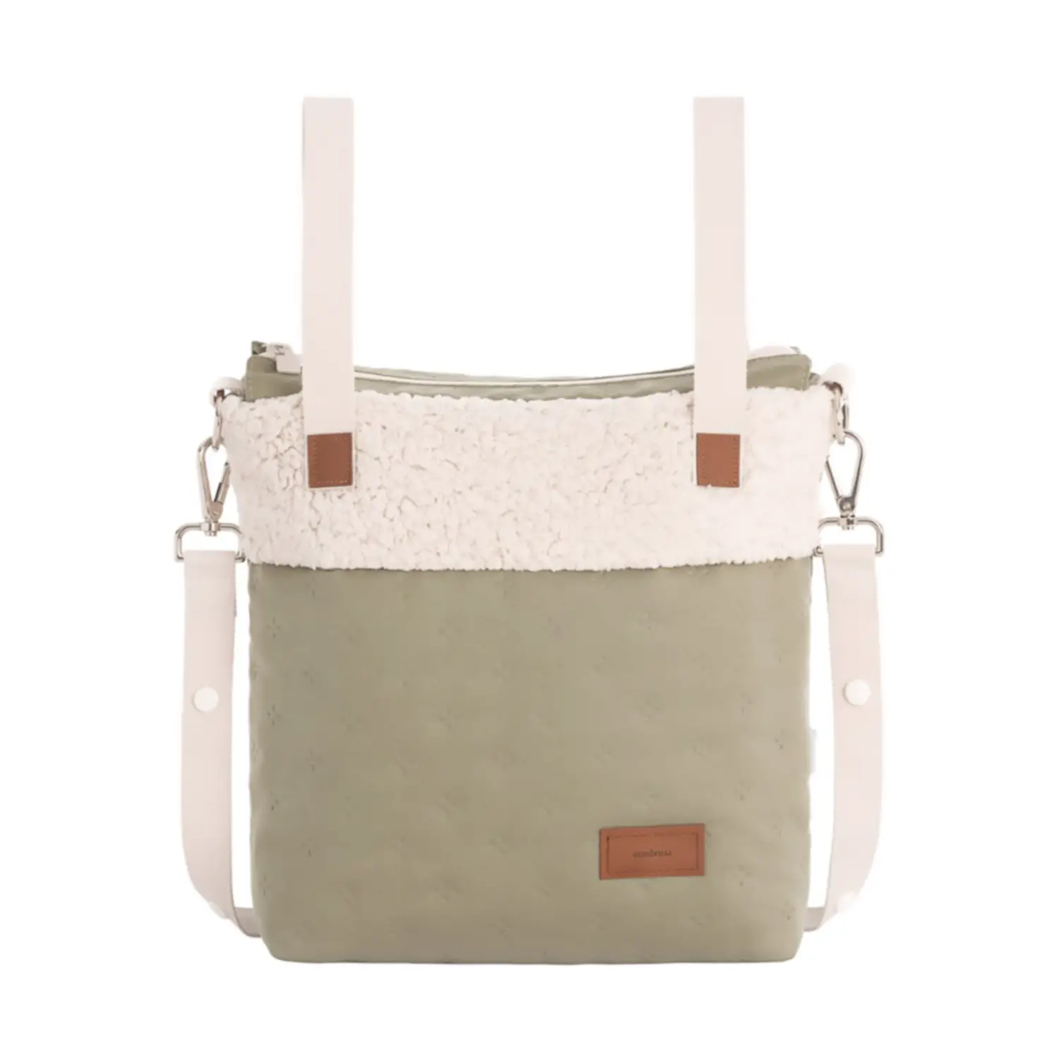 Borsa Passeggino Talega Soft Winter Kaki 12x40x35 Cm - borse e zaini