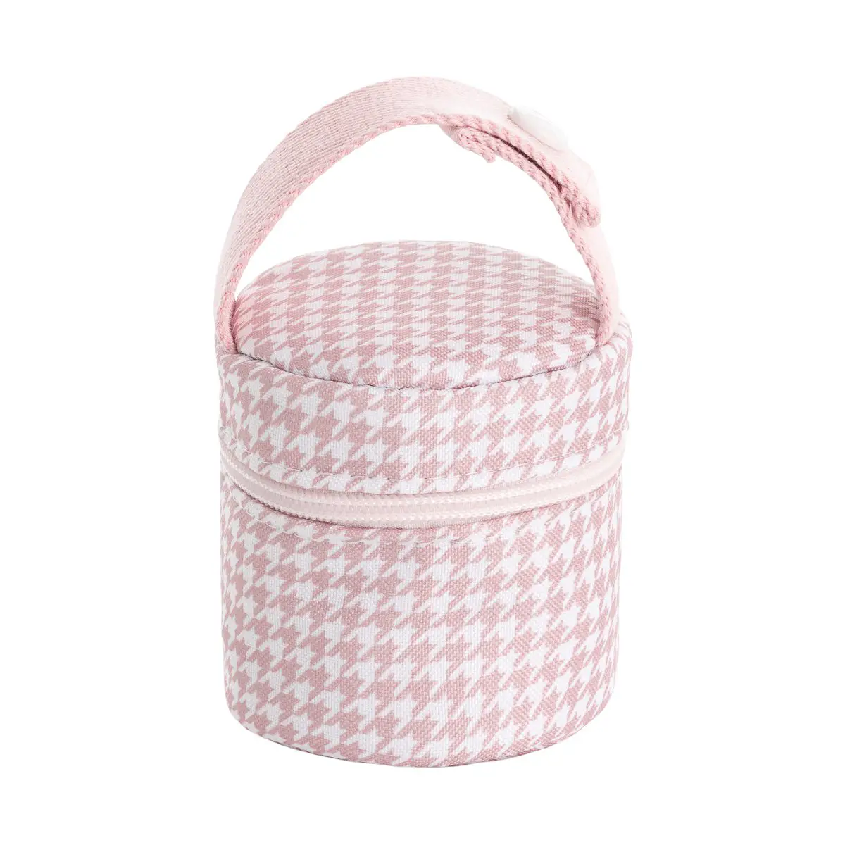 Porta Succhietto Windsord Rosa 8.5x8.5x11 Cm - borse e zaini