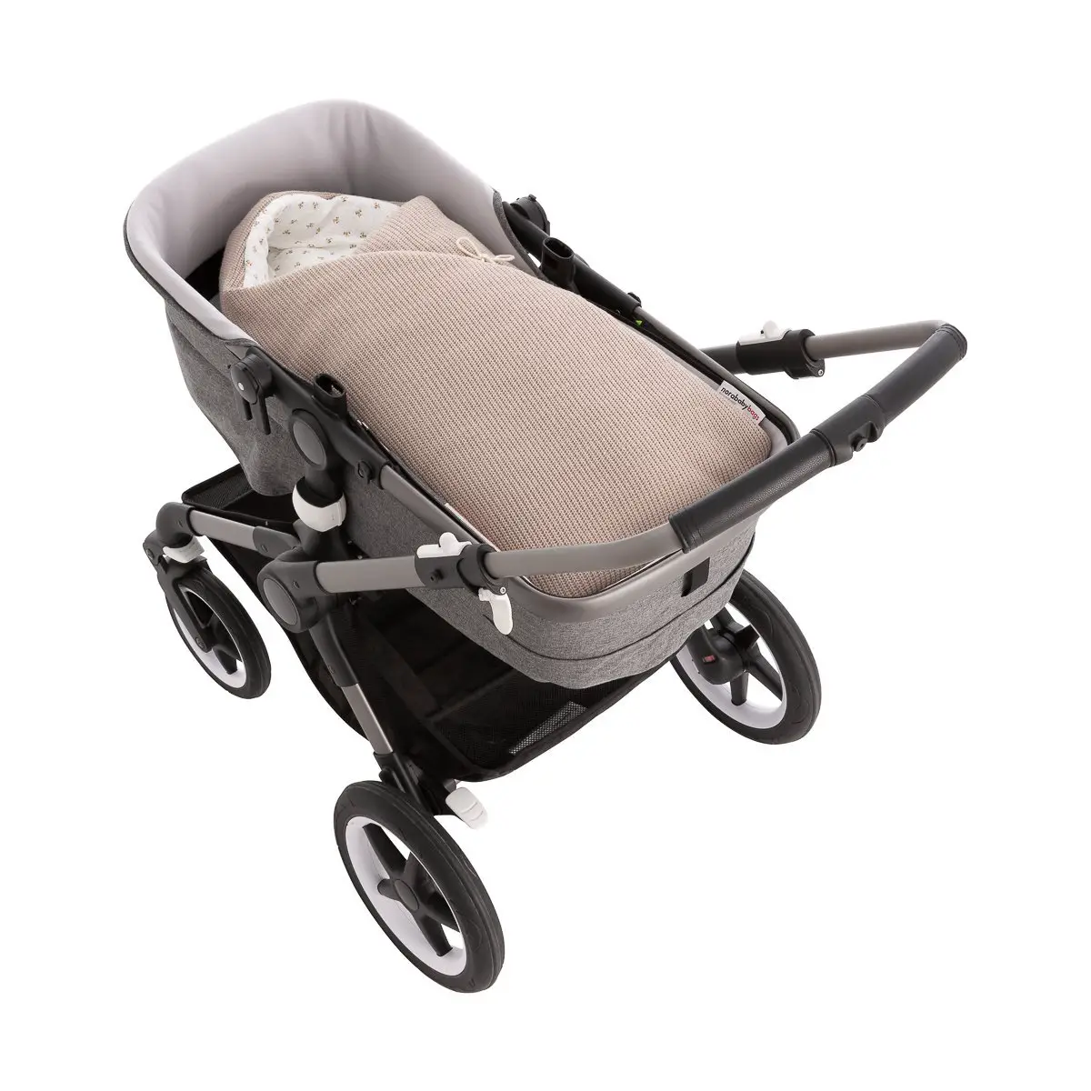 Sacco Nanna per Passeggino reversibile Sensitive Beige 40x80x5 Cm - sacchi termici