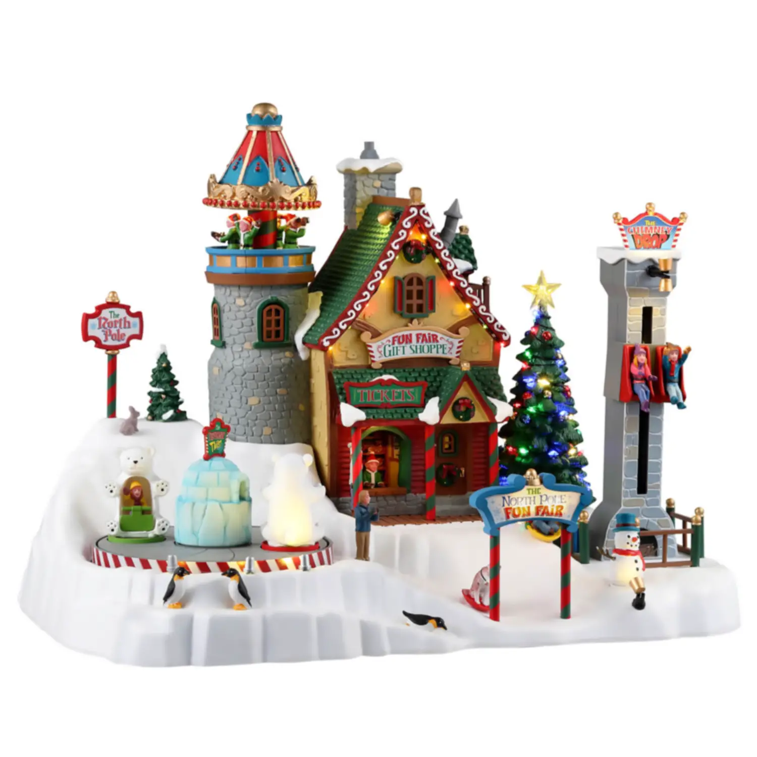 Fiera del Polo Nord – Divertimento a Santa's Wonderland - scene e villaggi