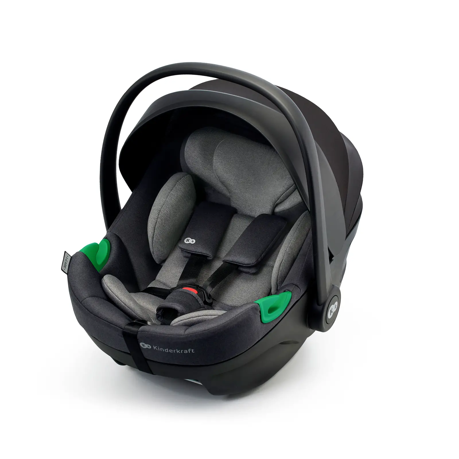 Seggiolino Auto I-care I-size Cool Grey 40-87 Cm - neonati 40-87 cm (0-1 anno)