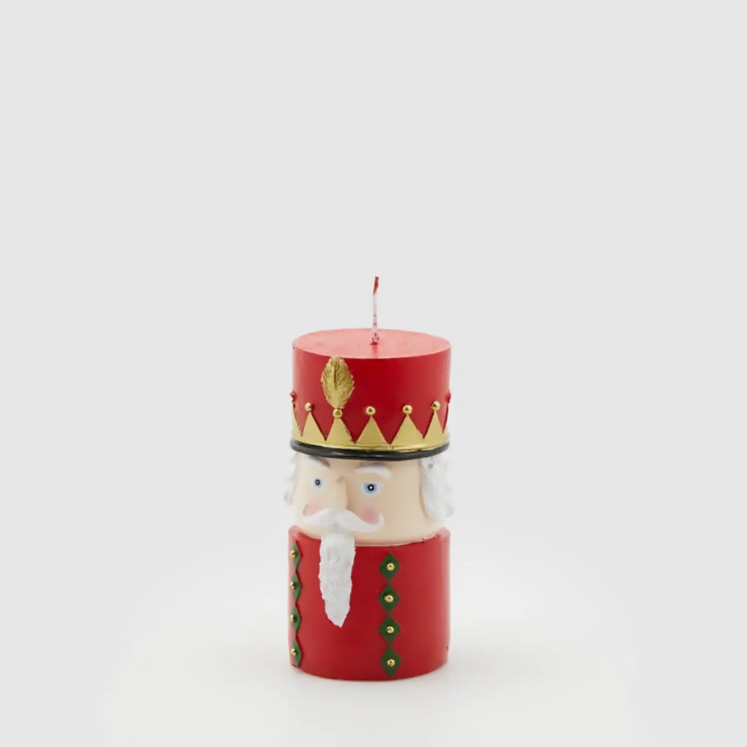 Candela Natalizia Soldatino: Altezza 15,5 cm - addobbi casa