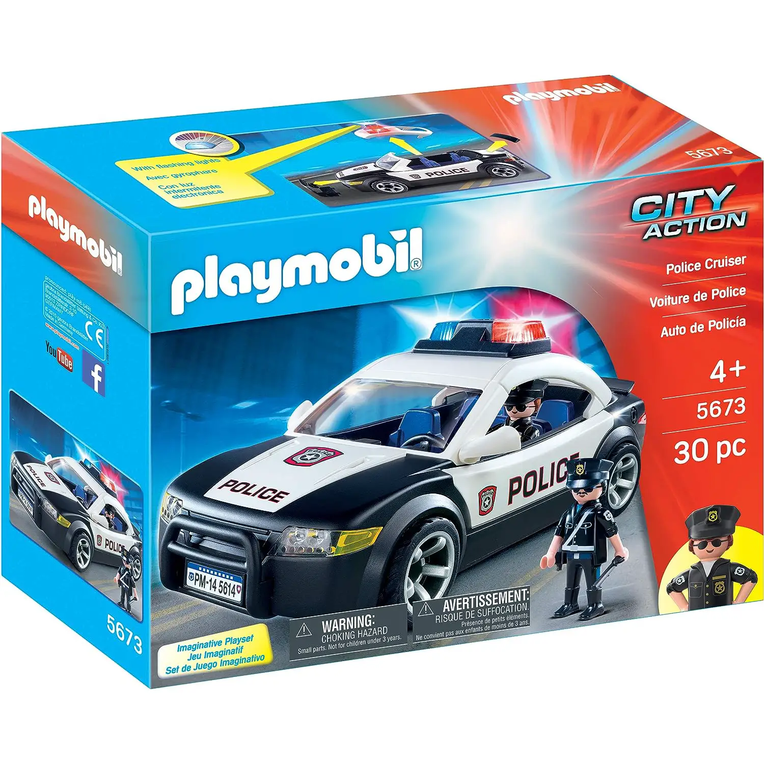 Playmobil Police Car 5673 - playmobil