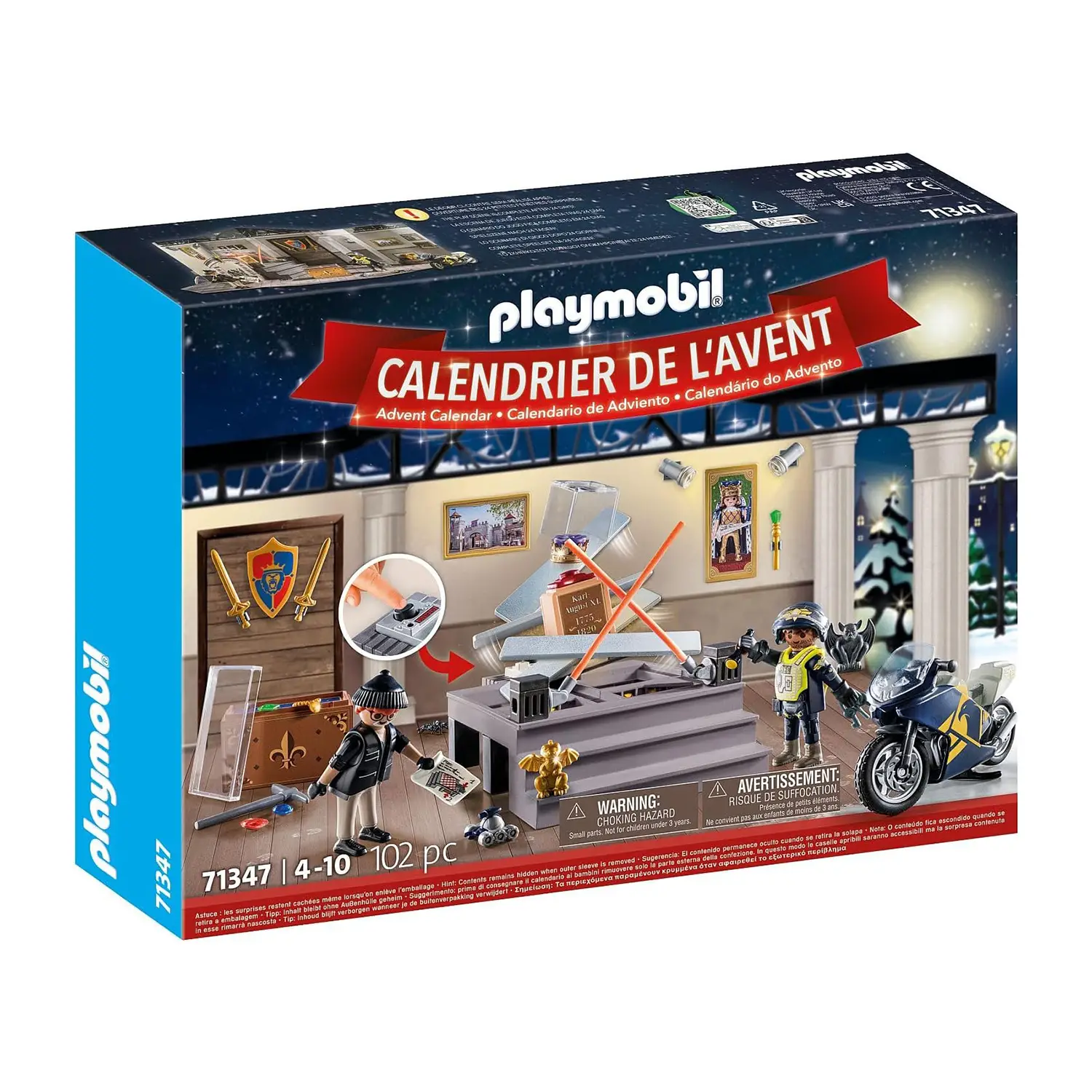Playmobil Calendario Dell'avvento - Furto Al Museo - playmobil