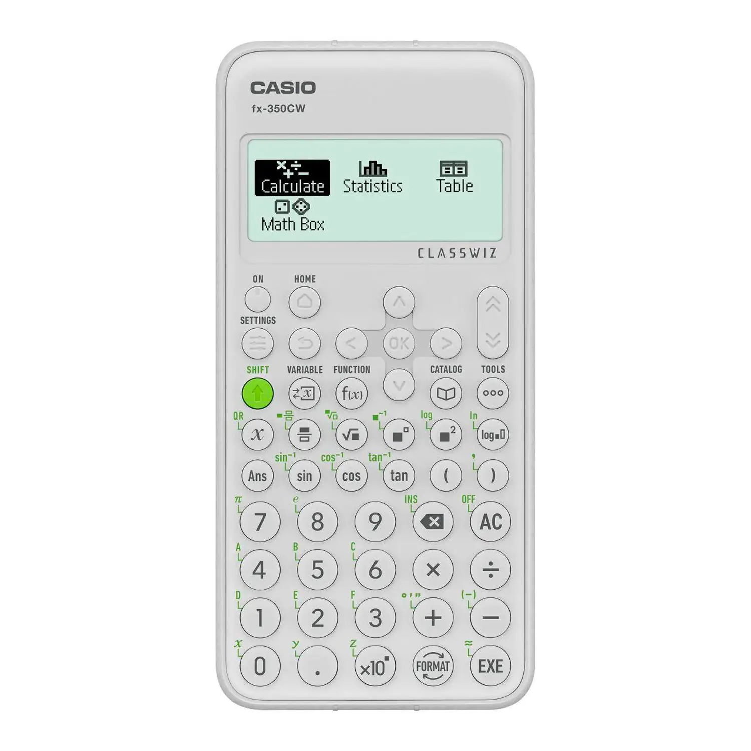 Calcolatrice Scientifica Ideale per la Scuola CASIO FX-350 CW - calcolatrici