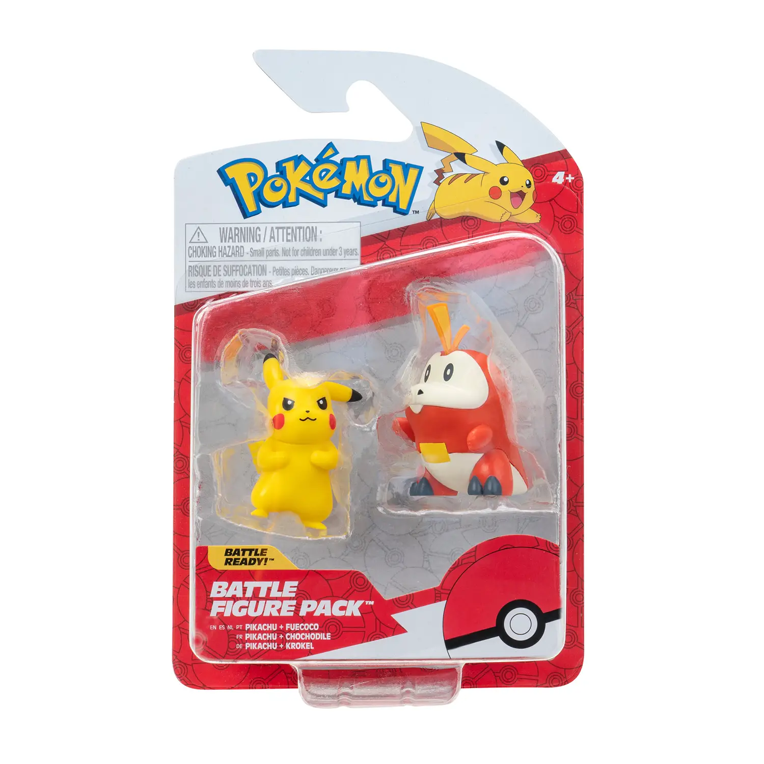 Pokemon Battle Figure Pack Special Edition: Fuecoco & Pikachu - action figures ed accessori