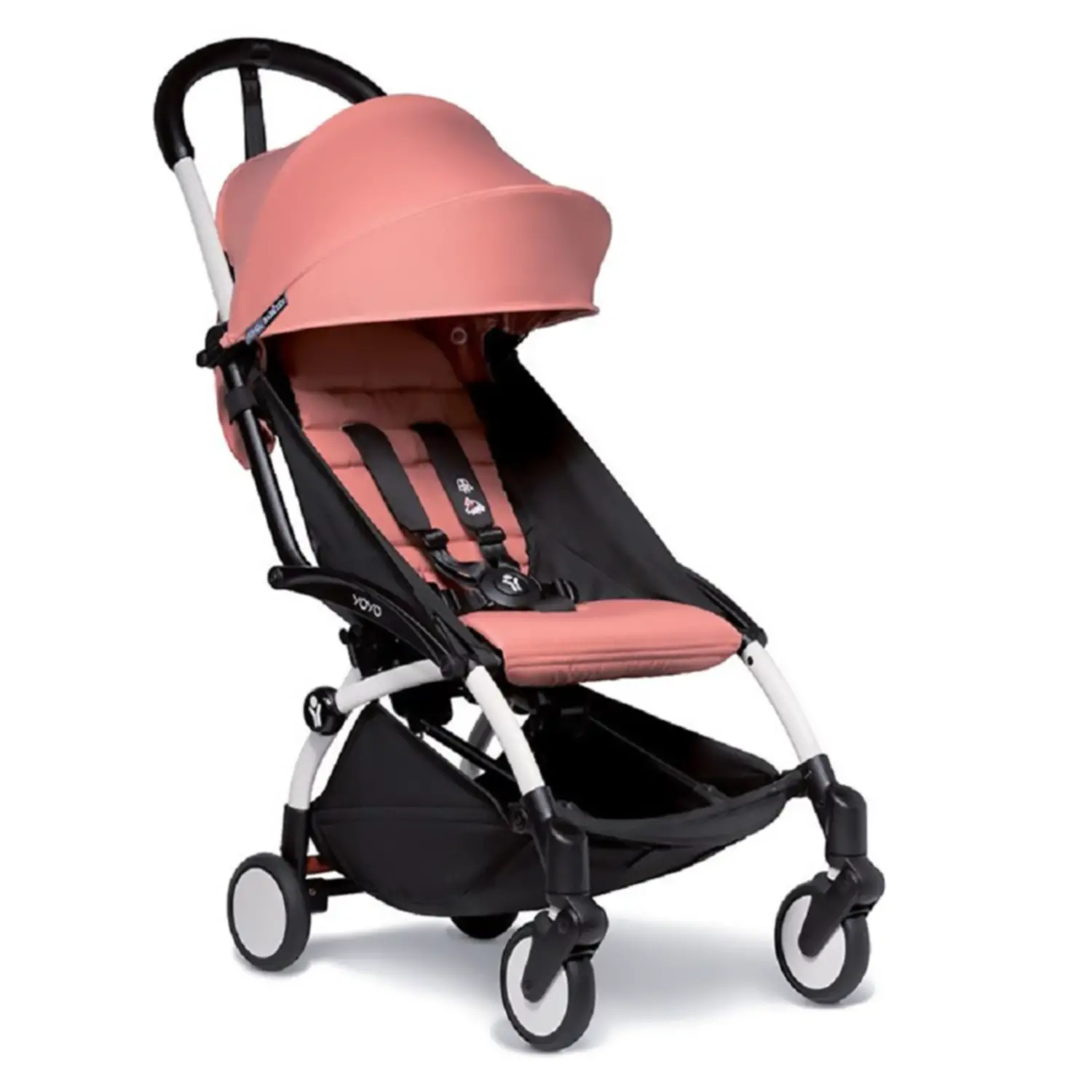Babyzen Passeggino Yoyo2 6+ Ginger con Telaio Bianco - passeggini compatti