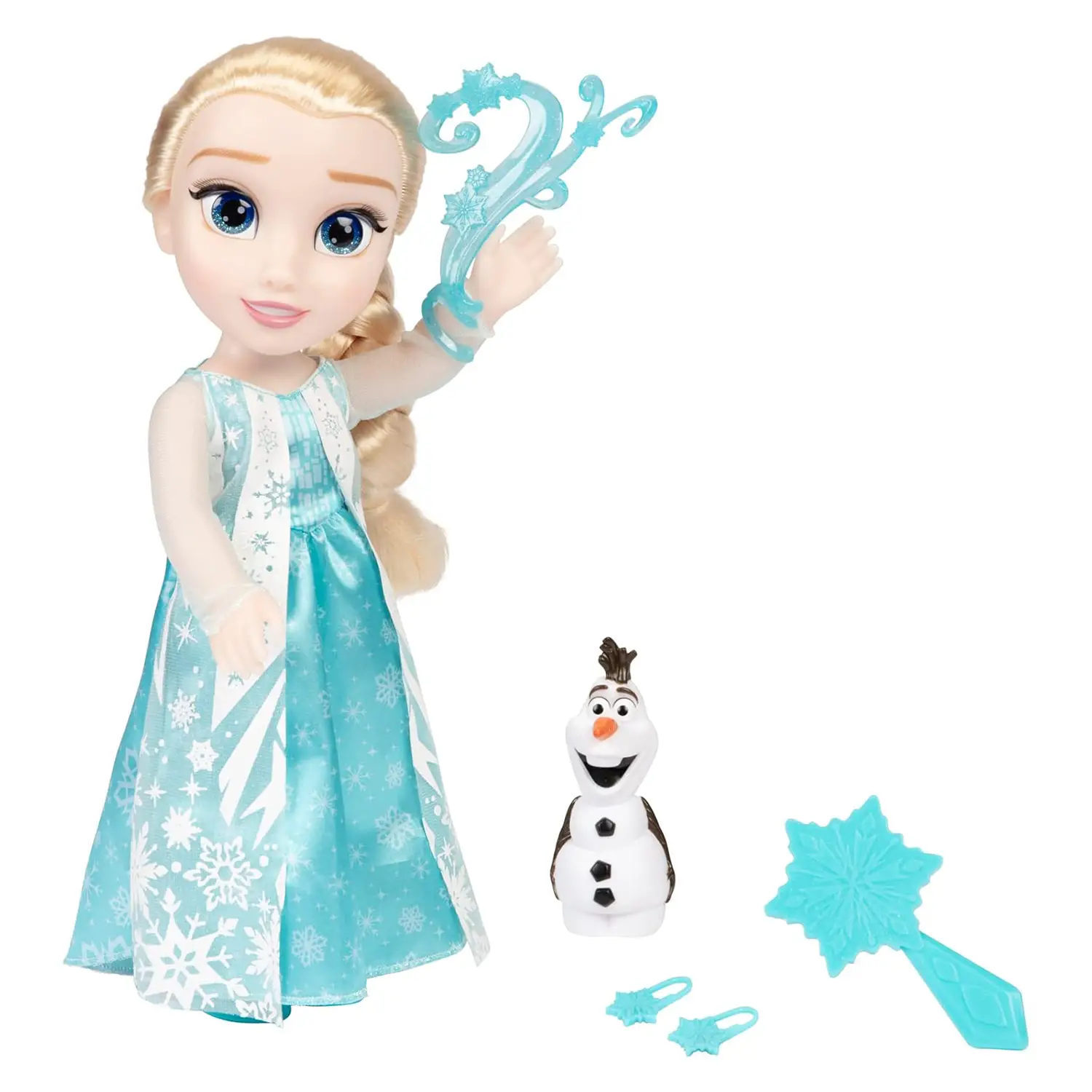Bambola Disney Frozen Elsa Cantante 38 cm con Olaf - collezionabili bambina