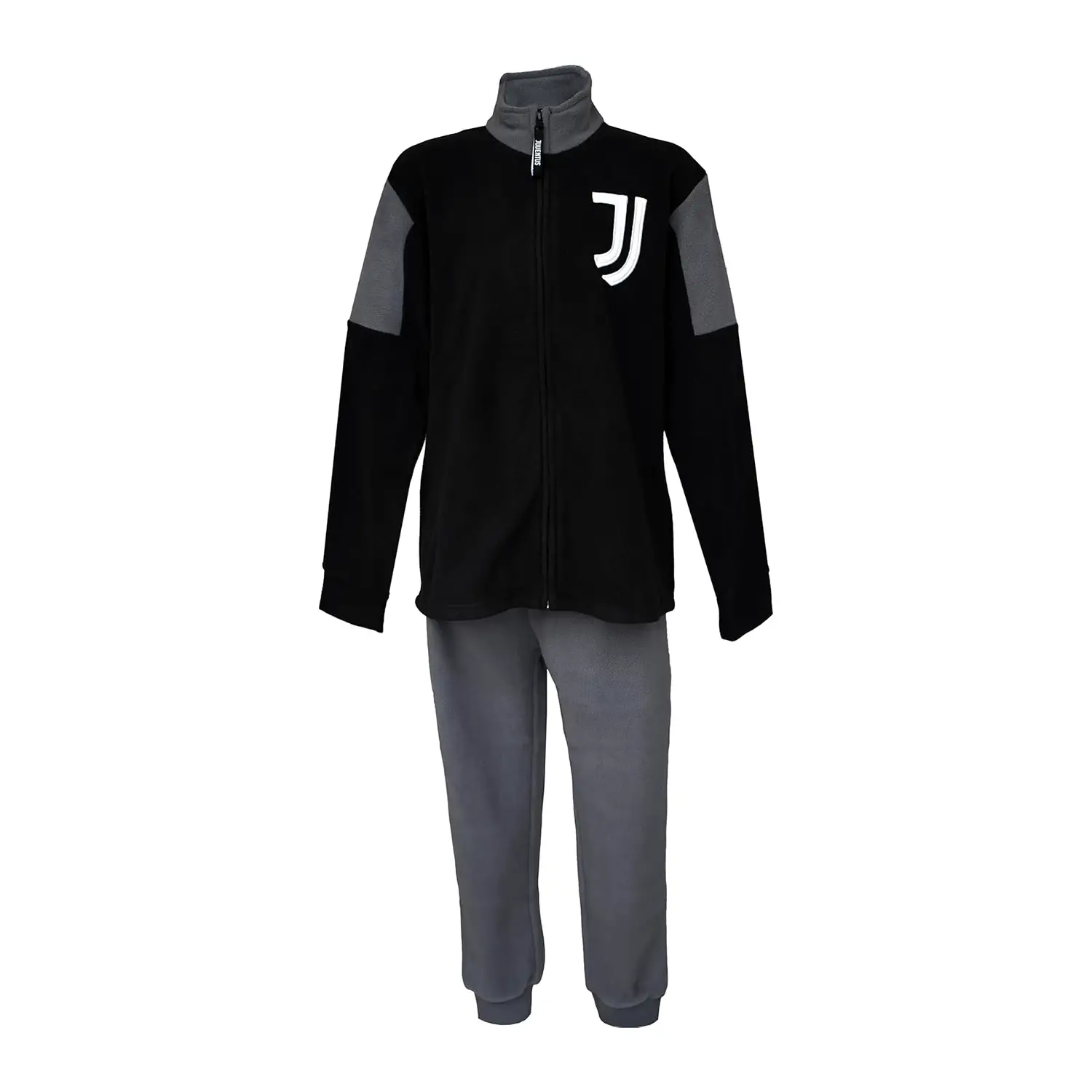Tuta Juventus Uomo Nero in Caldo Pile, Taglia 46 S - biancheria casa