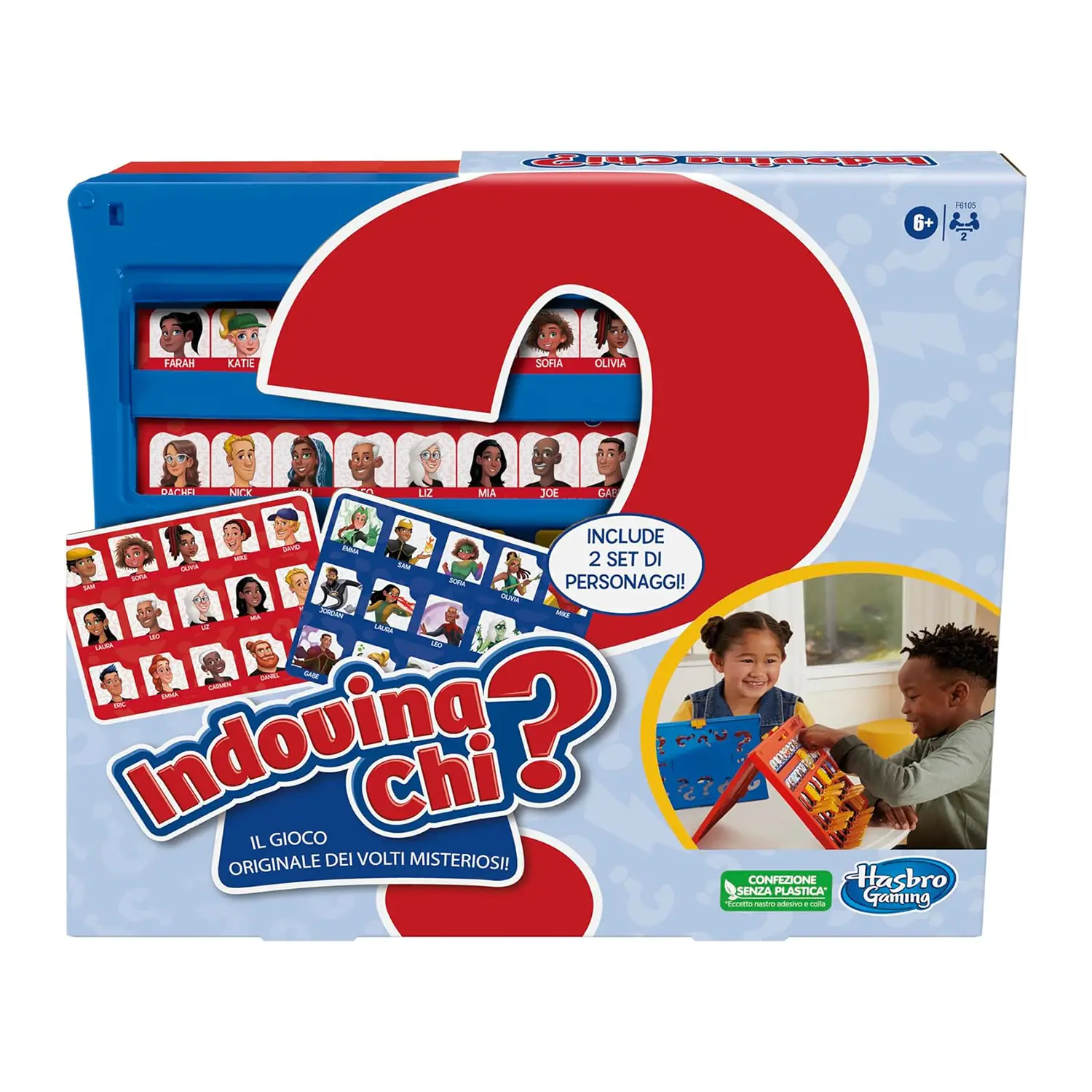 Hasbro Indovina Chi? – Il Gioco Classico di Ipotesi per Bambini - Giochi di società