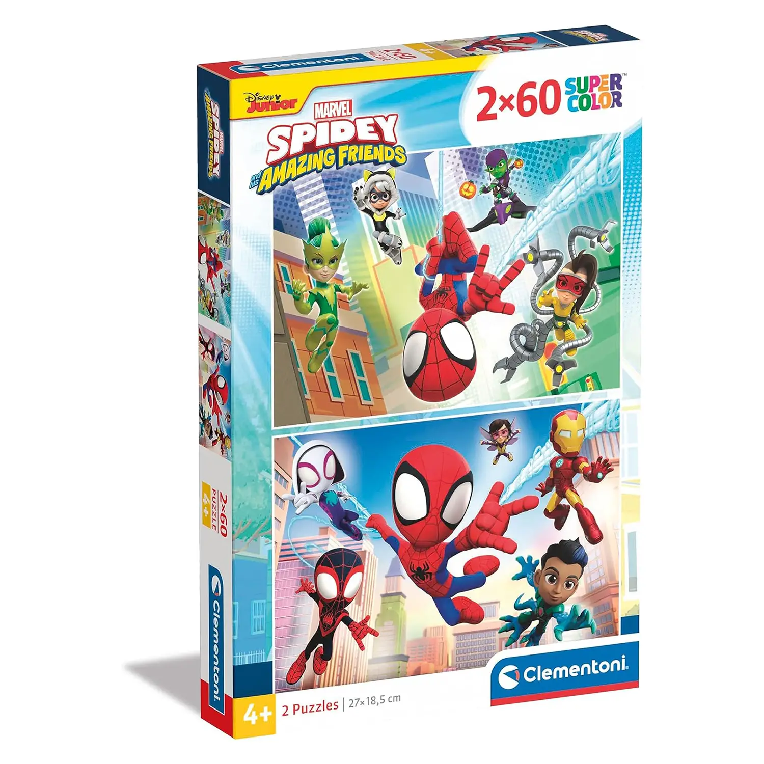 Puzzle Spidey & Amici 2x60 Pezzi - Puzzle in cartone