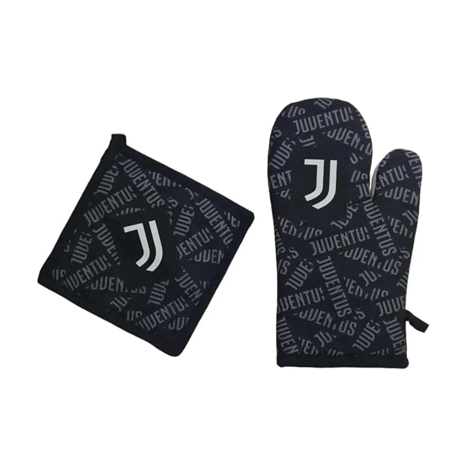 Set Barbecue Juventus (guanto+presina) - biancheria casa