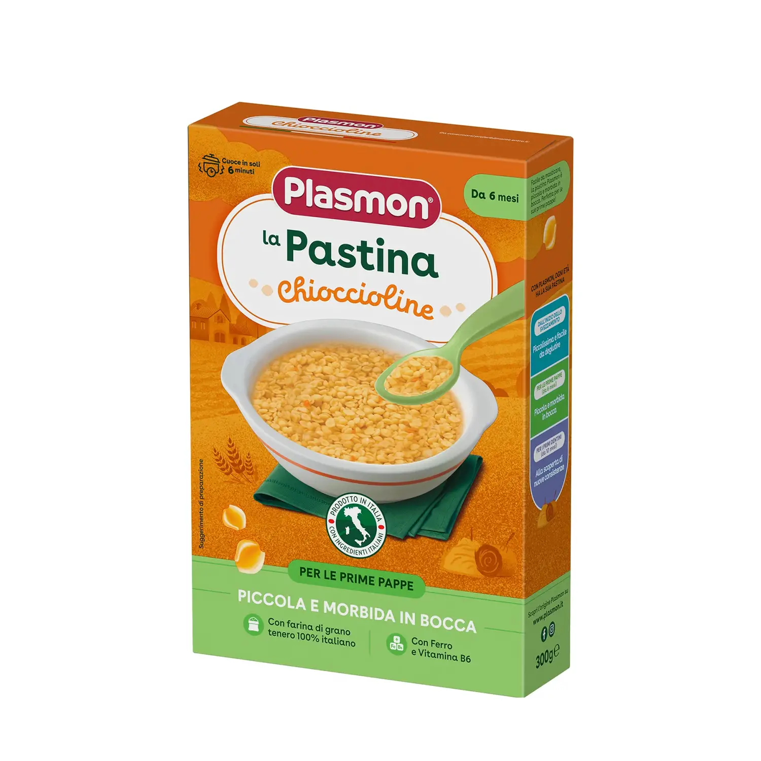 Pastina Plasmon gr. 300 Chioccioline - pastine
