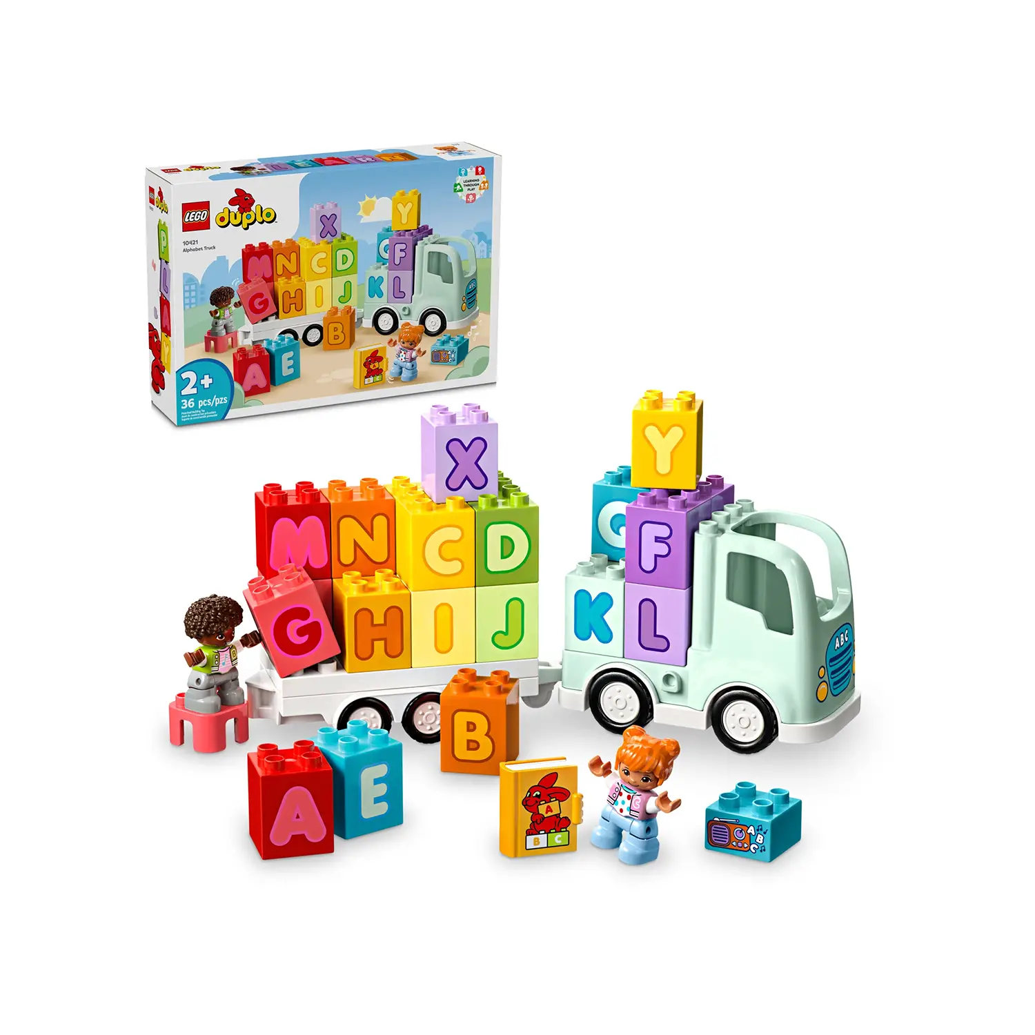 Lego Duplo - Il Camioncino dell’Alfabeto 10421 - Costruzioni in plastica