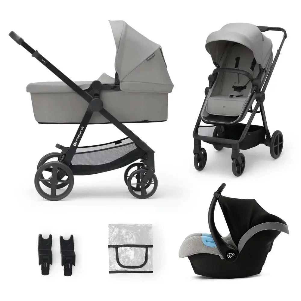 Trio Newly I-size Grey Kinderkraft - trio e modulari