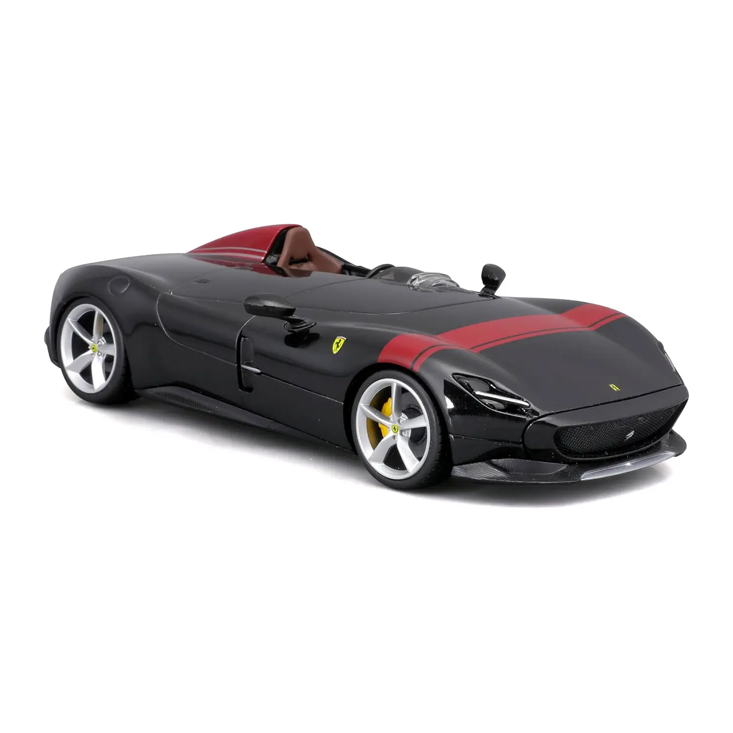 Ferrari Monza SP1 Race & Play Silver 1:24 - Modello Auto Collezionabile - diecast