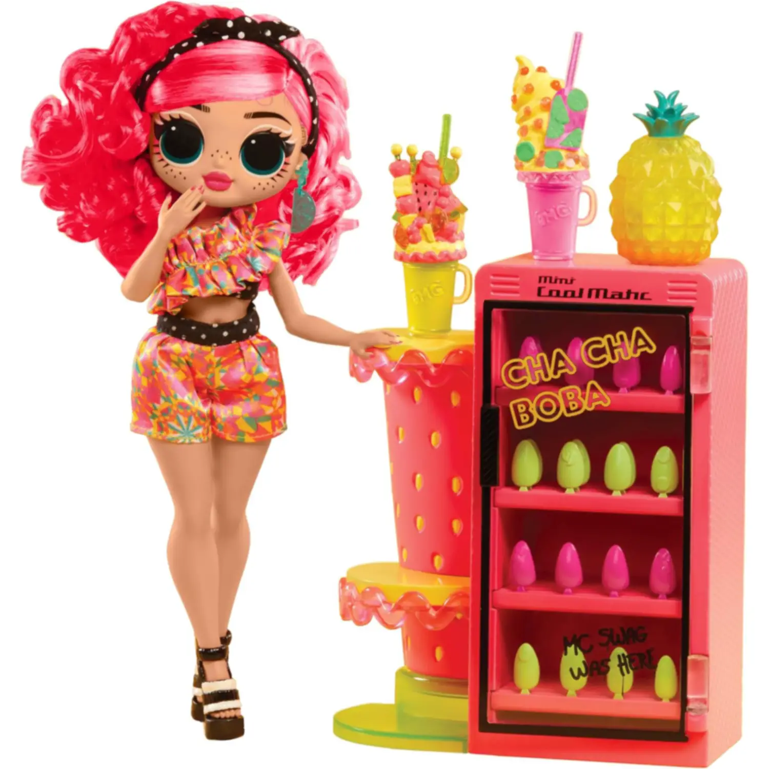 LOL Surprise OMG Sweet Nails Pinky Pops Fruit Shop - collezionabili bambina