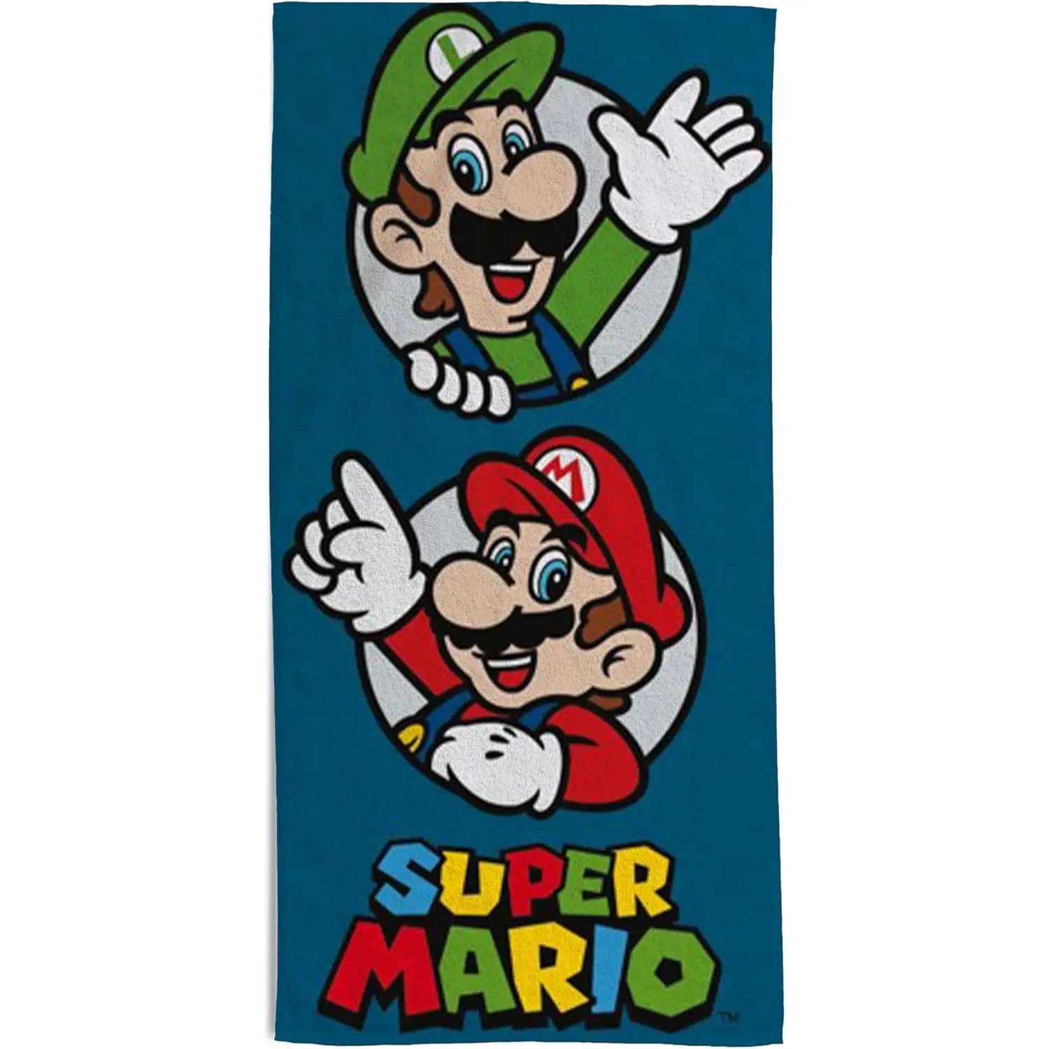 Telo Mare 70x140 Cm Super Mario - accessori stagionali