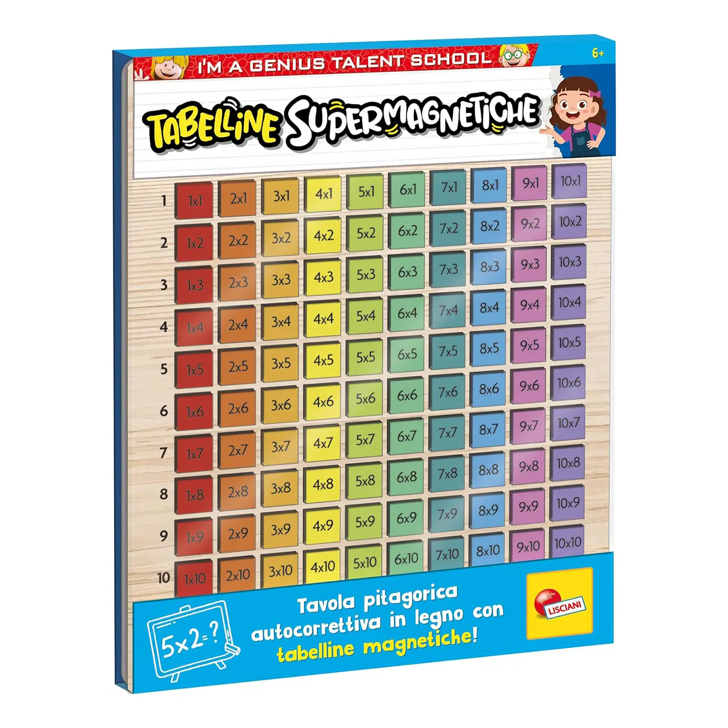 I'm A Genius Tabelline Supermagnetiche - giochi scientifici