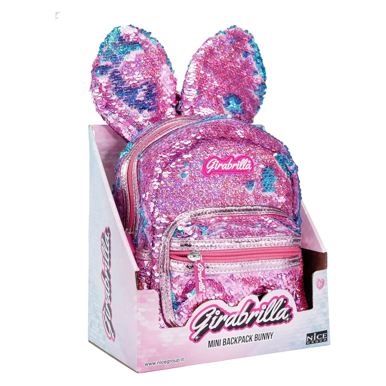Girabrilla Bunny Backpack Purple - valige e borse da viaggio