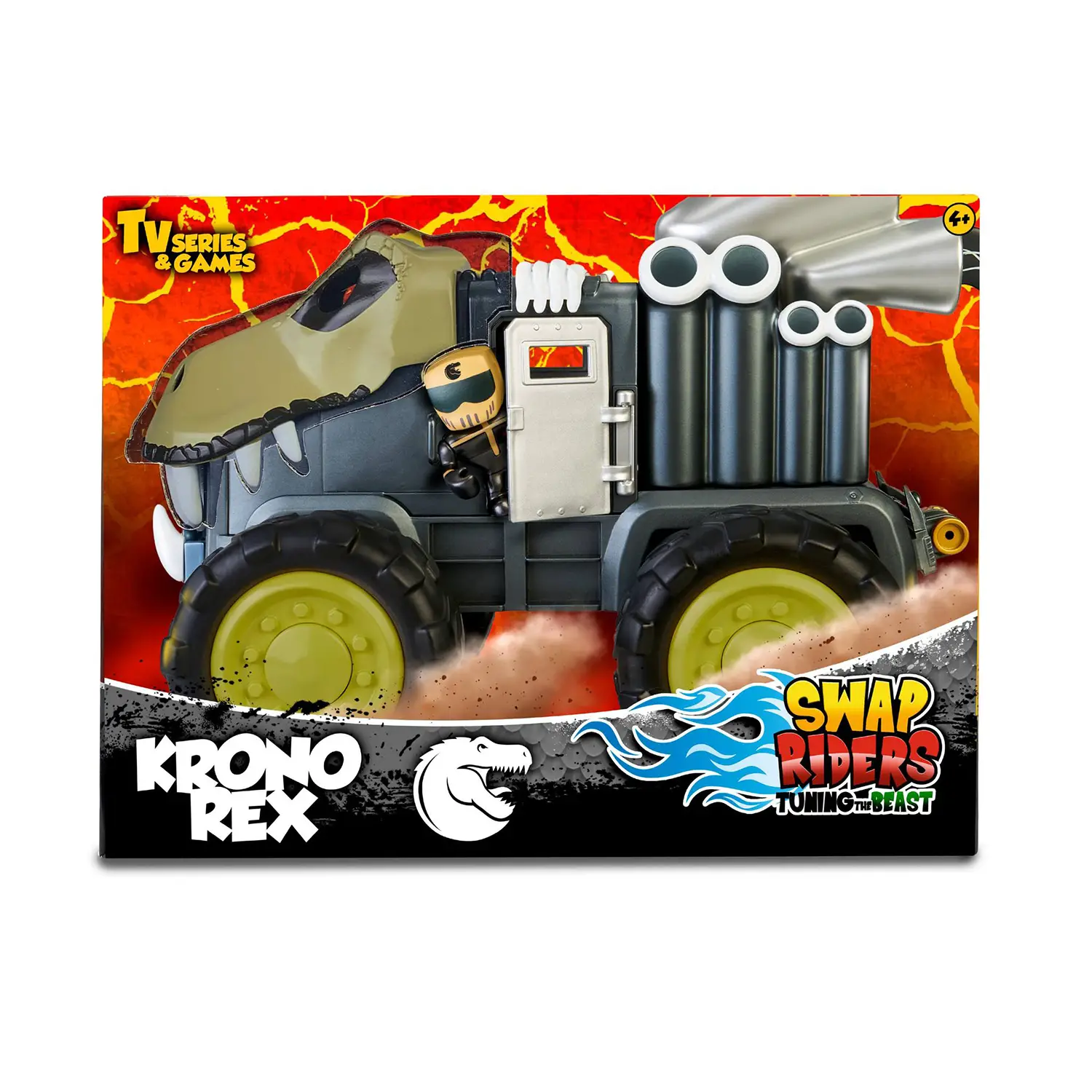 Swap Riders Truck Krono Rex - action figures ed accessori
