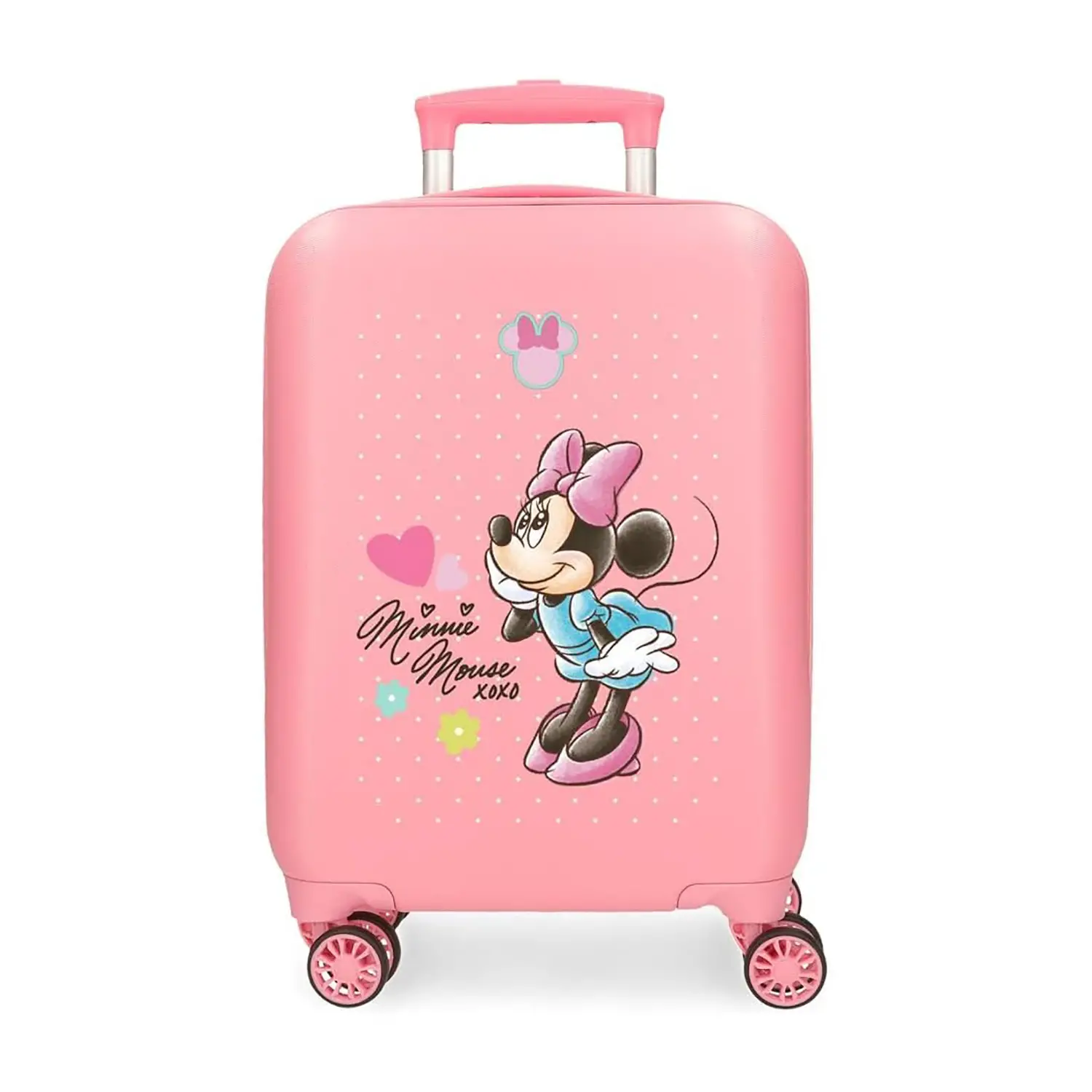 Minnie Imagine Trolley Abs 50 Cm 4 Ruote Rosa - valige e borse da viaggio